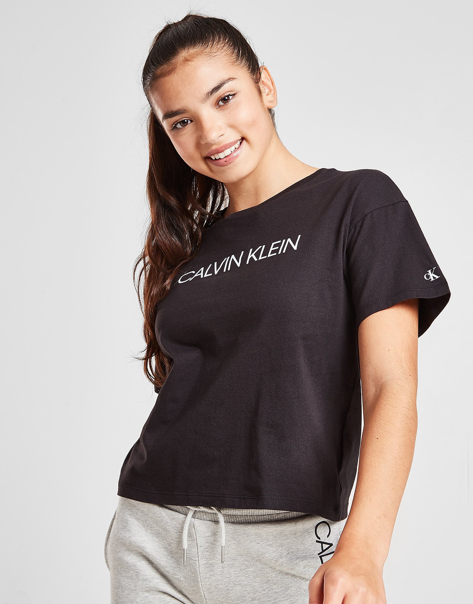 

Calvin Klein Institutional Box T-Shirt - Black - Kids, Black