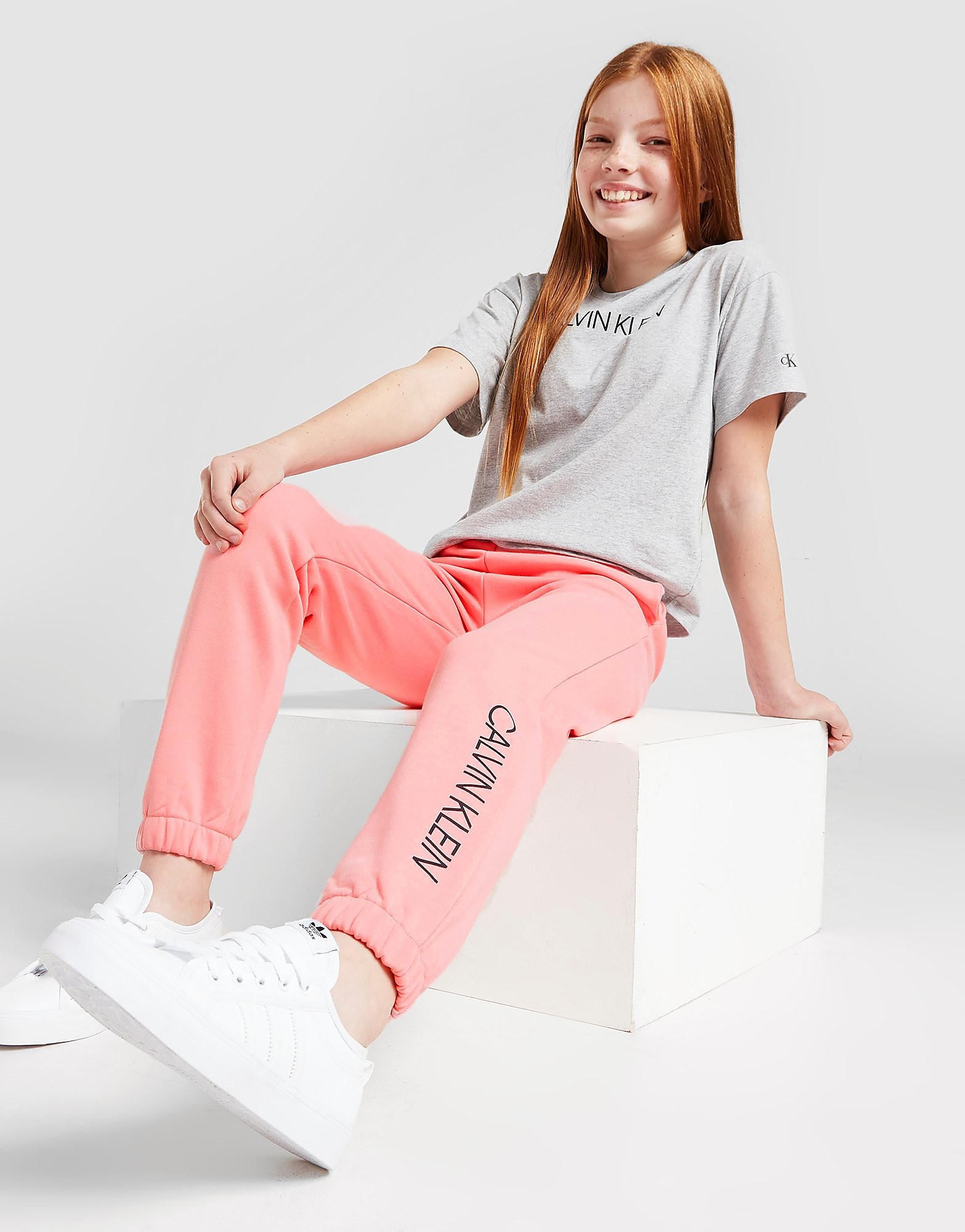 

Calvin Klein Girls' Logo Joggers Junior - Pink - Kids, Pink
