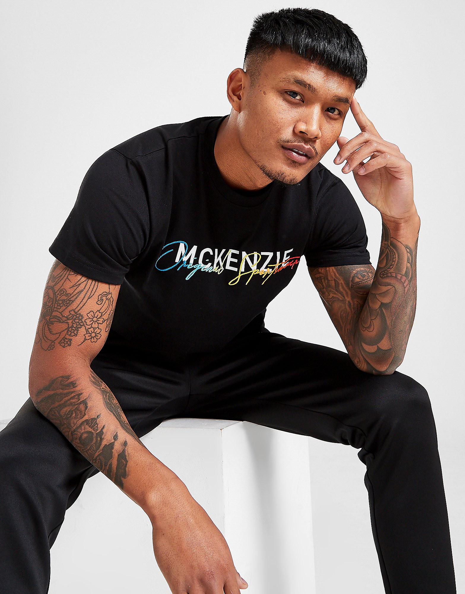 

McKenzie Barnby T-Shirt - Only at JD - BLACK - Mens, BLACK