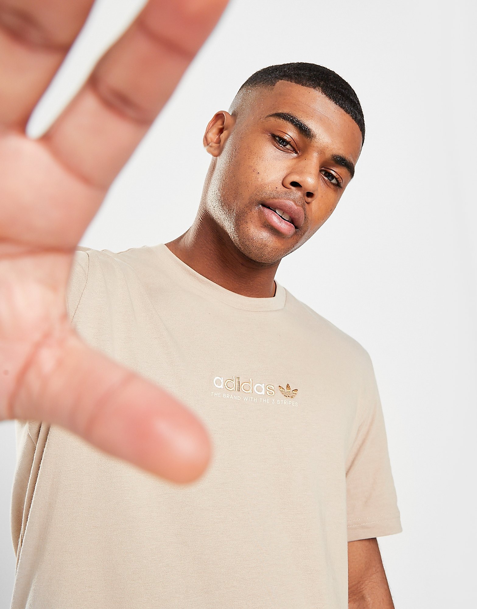 

adidas Originals Smash T-Shirt - Only at JD - Brown - Mens, Brown
