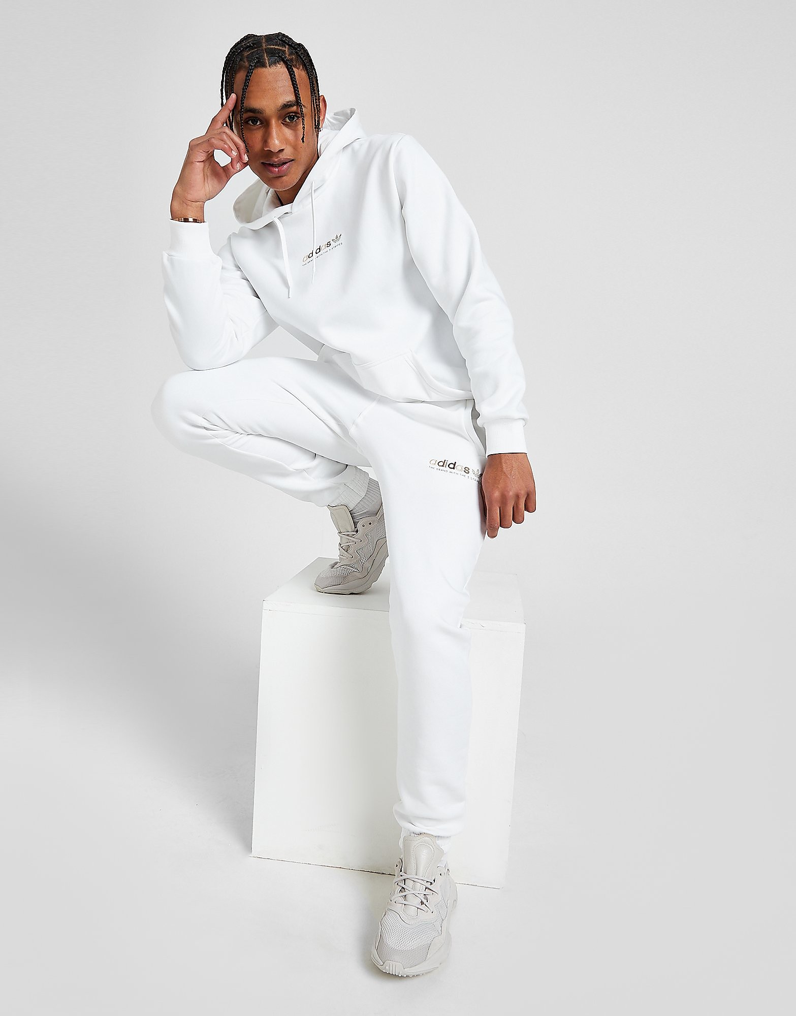 adidas Originals Smash Joggers - Only at JD - White - Mens, White