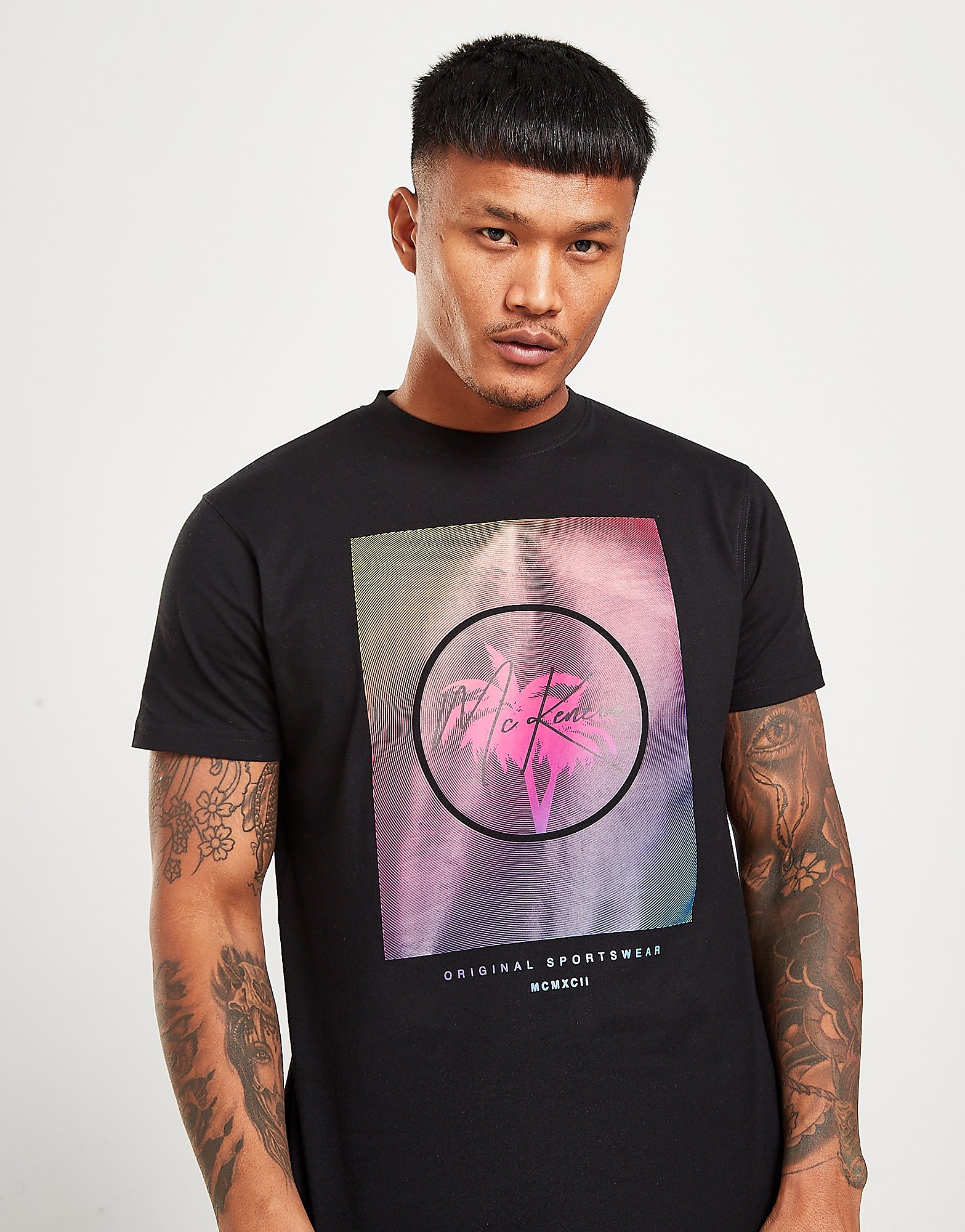 

McKenzie Lunar Palm T-Shirt - Only at JD - Black - Mens, Black