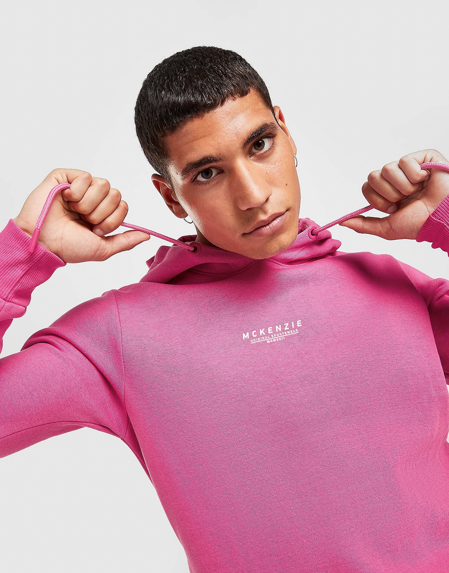 

McKenzie Essential Overhead Hoodie - Only at JD - Pink - Mens, Pink