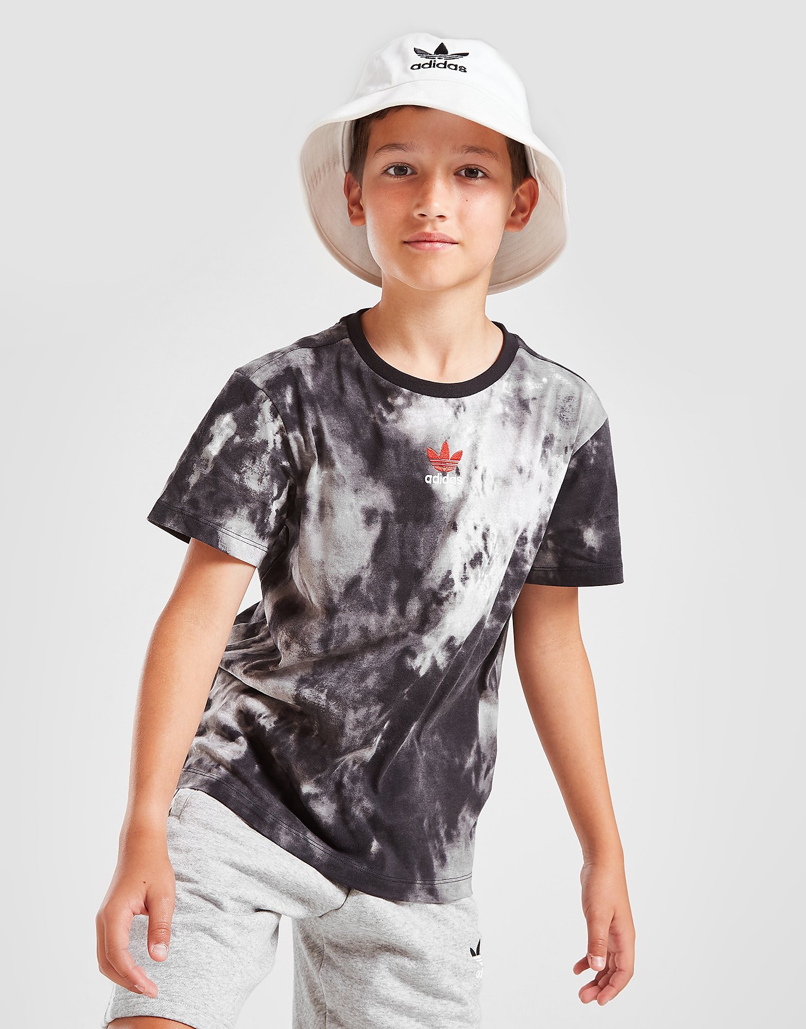 

adidas Originals Fade T-Shirt Junior - Only at JD - Black - Kids, Black
