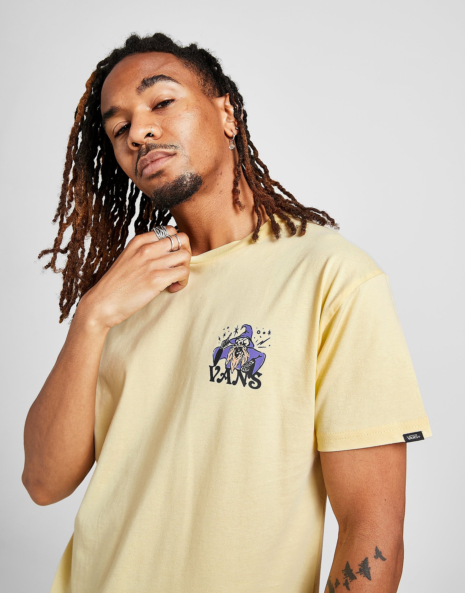 

Vans Wizard T-Shirt - Yellow - Mens, Yellow