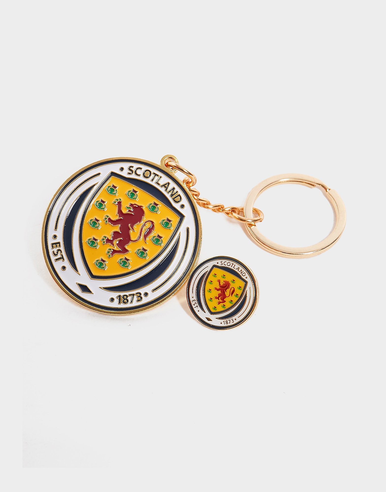 

Official Team Scotland Crest Badge & Keyring Set - Yellow - Mens, Yellow