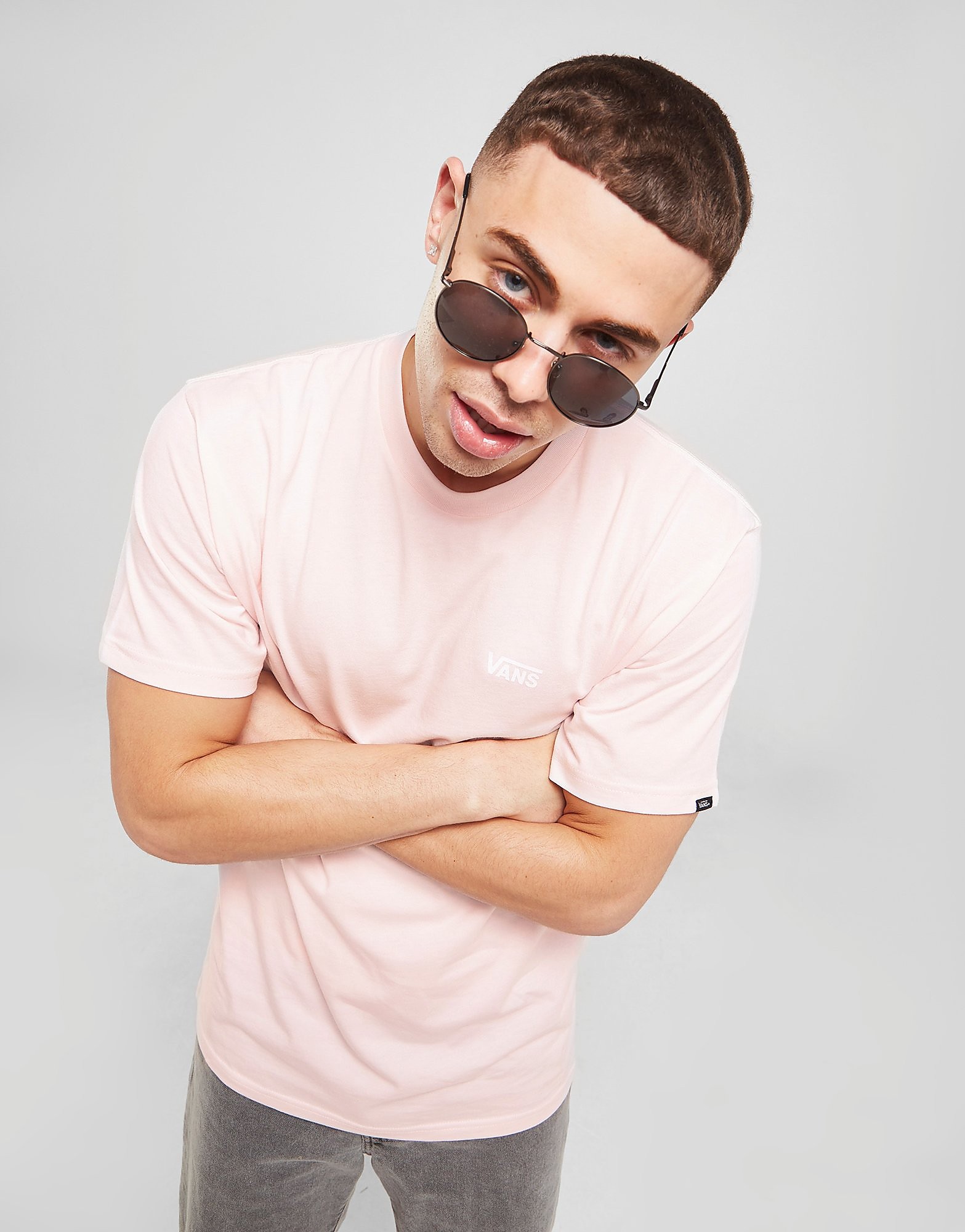 

Vans Core Classic Logo T-Shirt - Only at JD - Pink - Mens, Pink