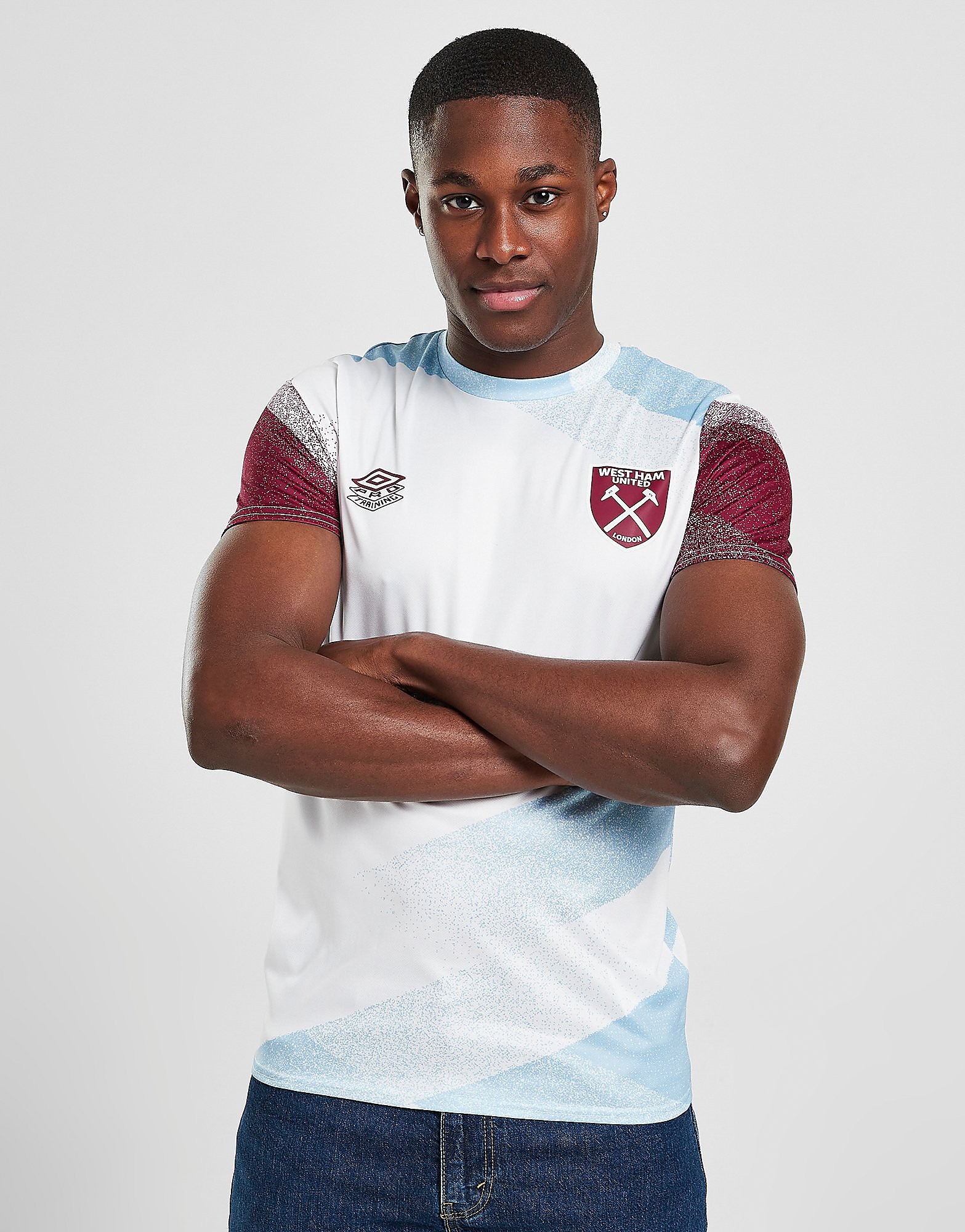 

Umbro West Ham United Warm Up Shirt - White - Mens, White