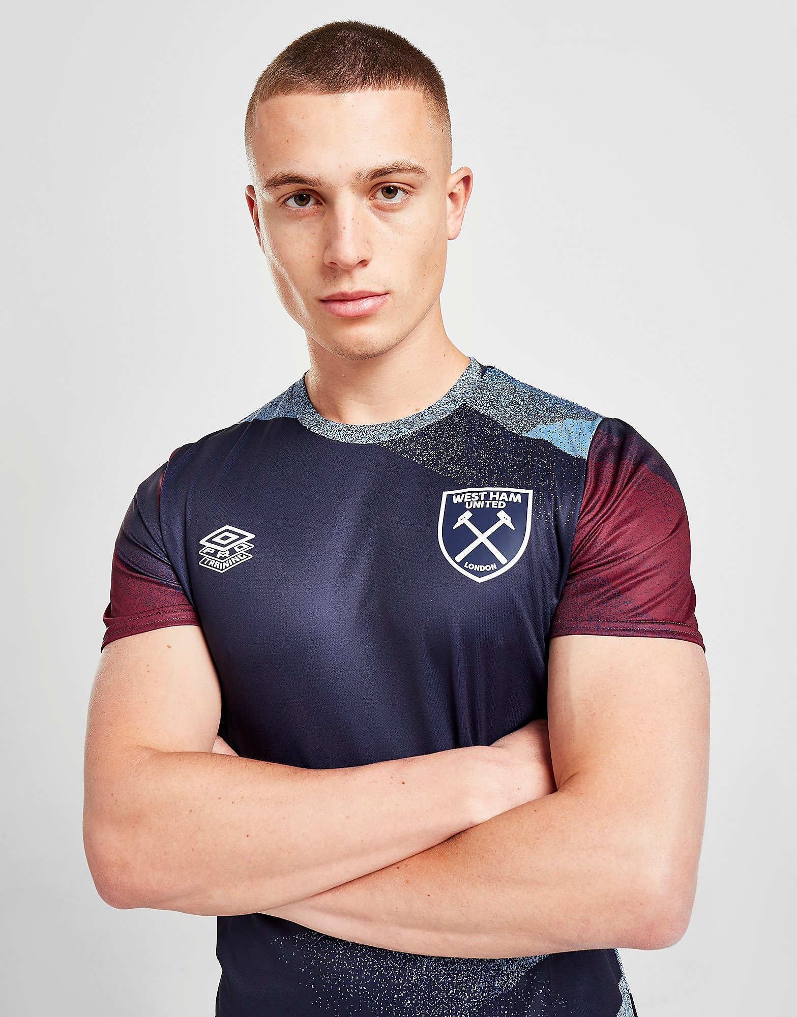 

Umbro West Ham United Warm Up Shirt - Navy - Mens, Navy