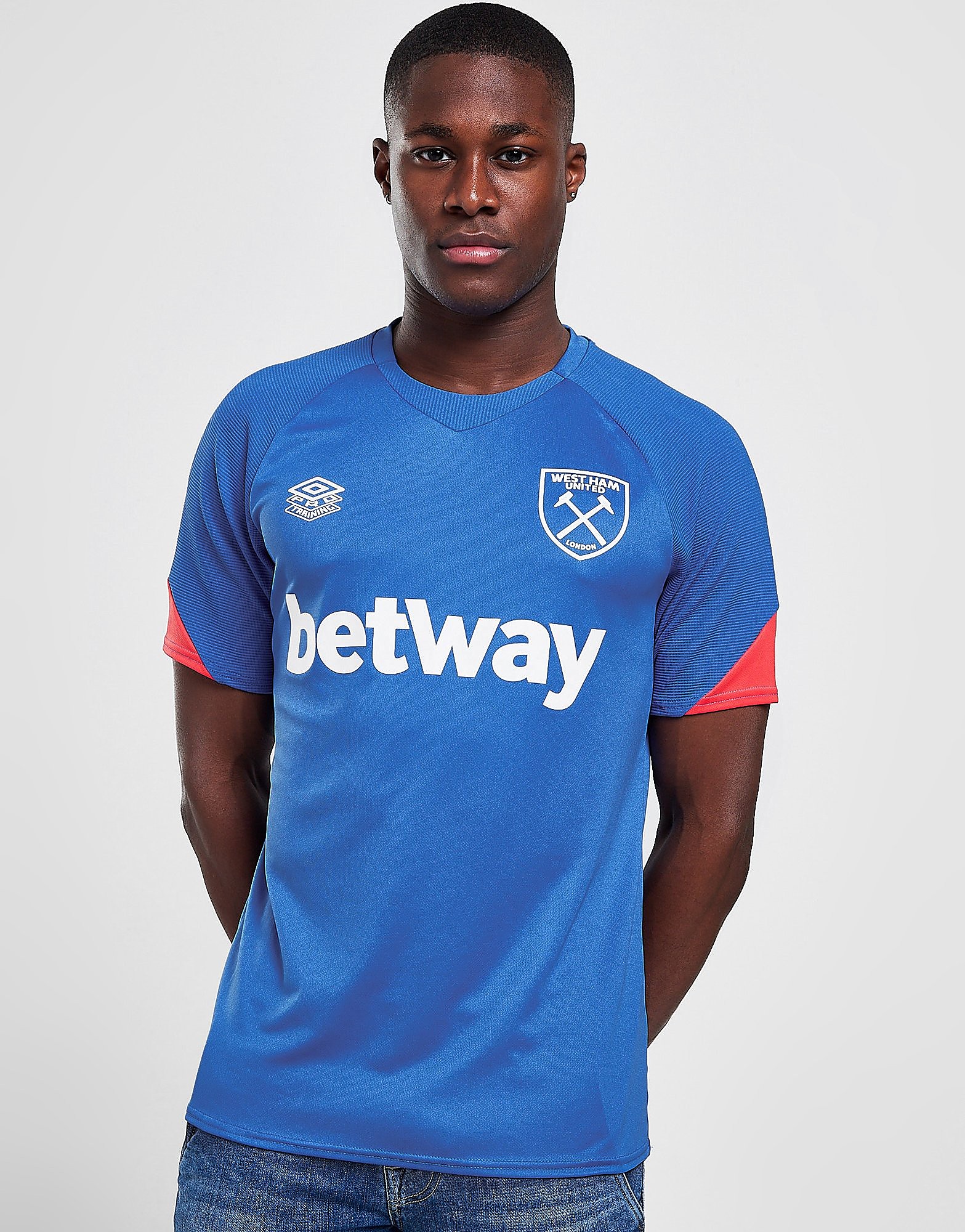

Umbro West Ham United Training Shirt - Blue - Mens, Blue