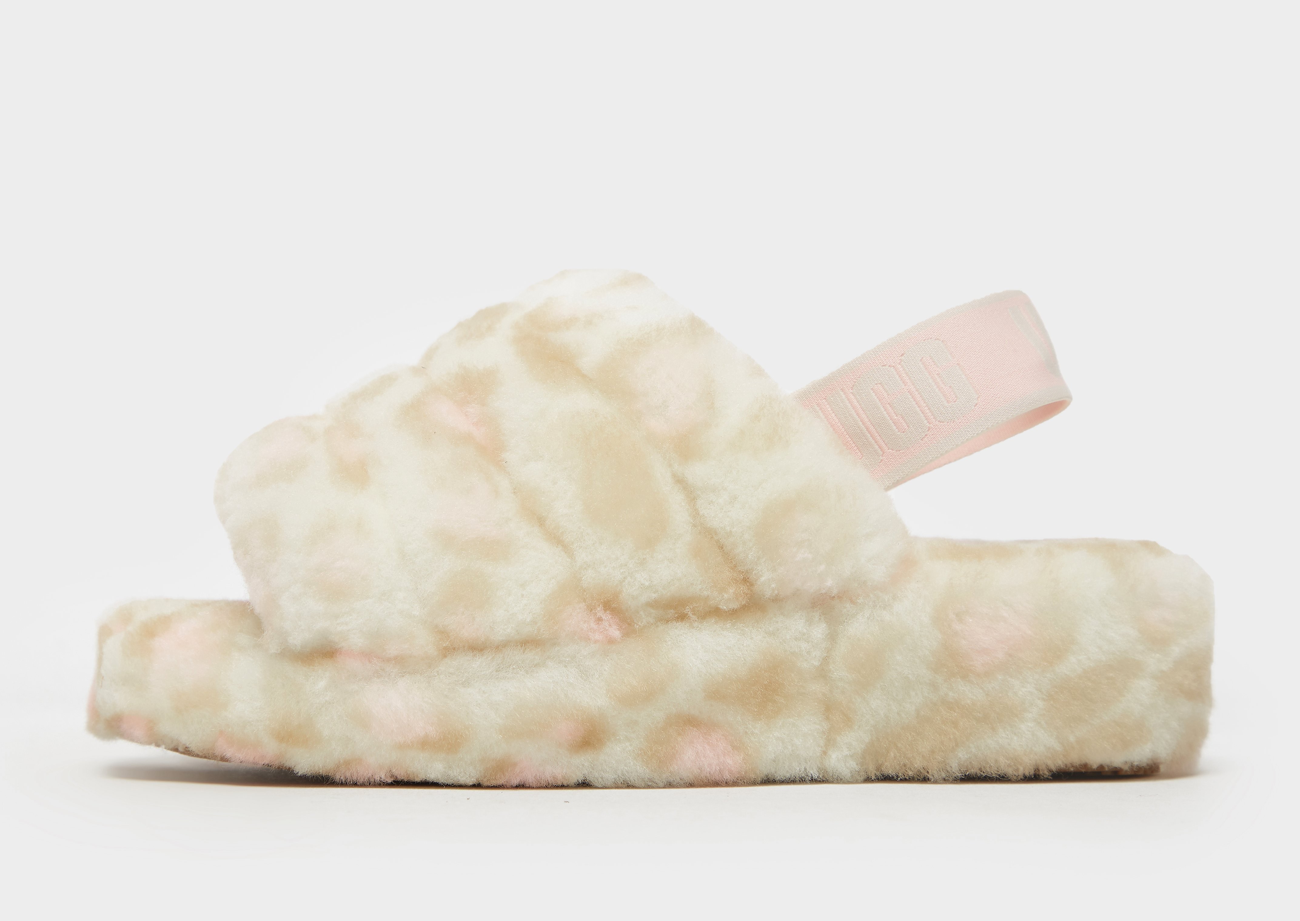 

UGG Fluff Yeah Panther Slides Women's - White, White
