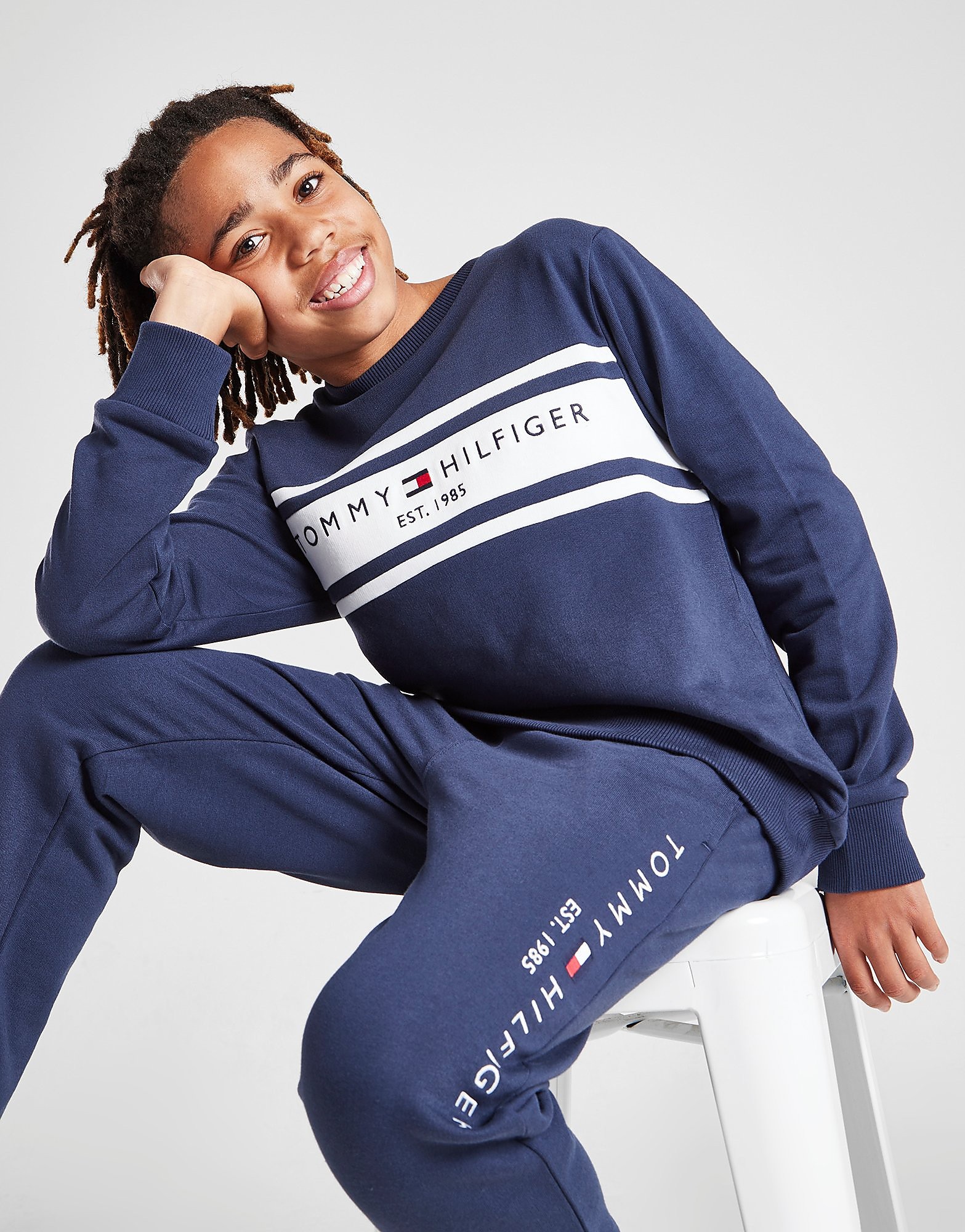 

Tommy Hilfiger Essential Colour Block Set Junior - Blue - Kids, Blue
