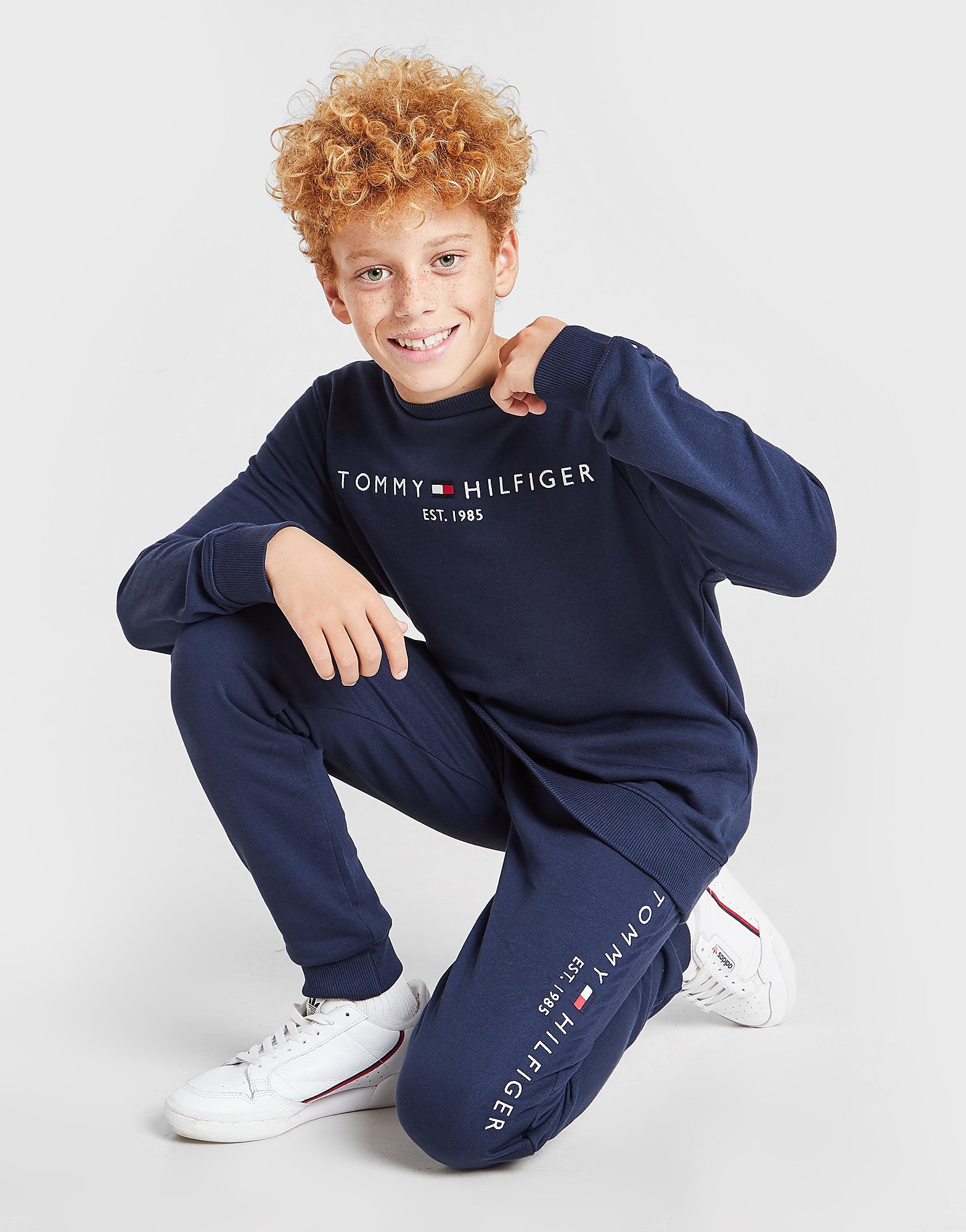 

Tommy Hilfiger Essential Crew Sweatshirt Junior - Navy - Kids, Navy