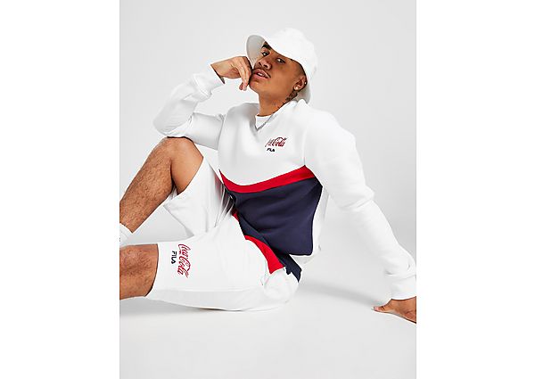 Fila x Coca-Cola Sweat-shirt Wave Crew Homme