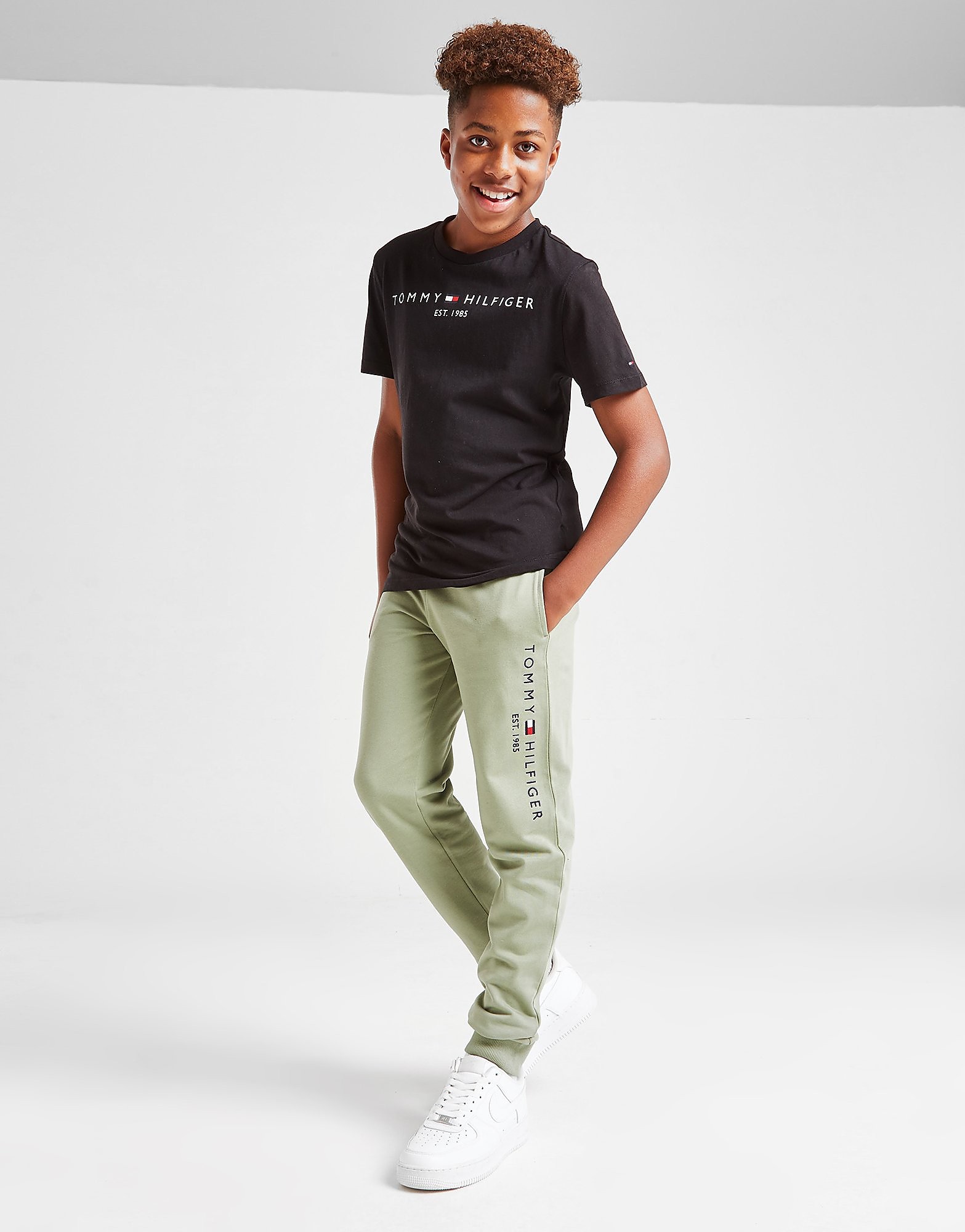 

Tommy Hilfiger Essential Joggers Junior - Green - Kids, Green