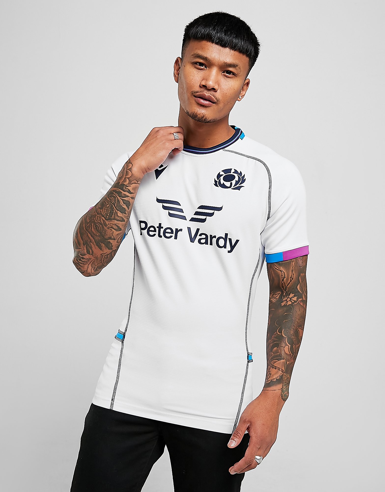 

Macron Scotland Rugby 2021/22 Away Shirt - White - Mens, White