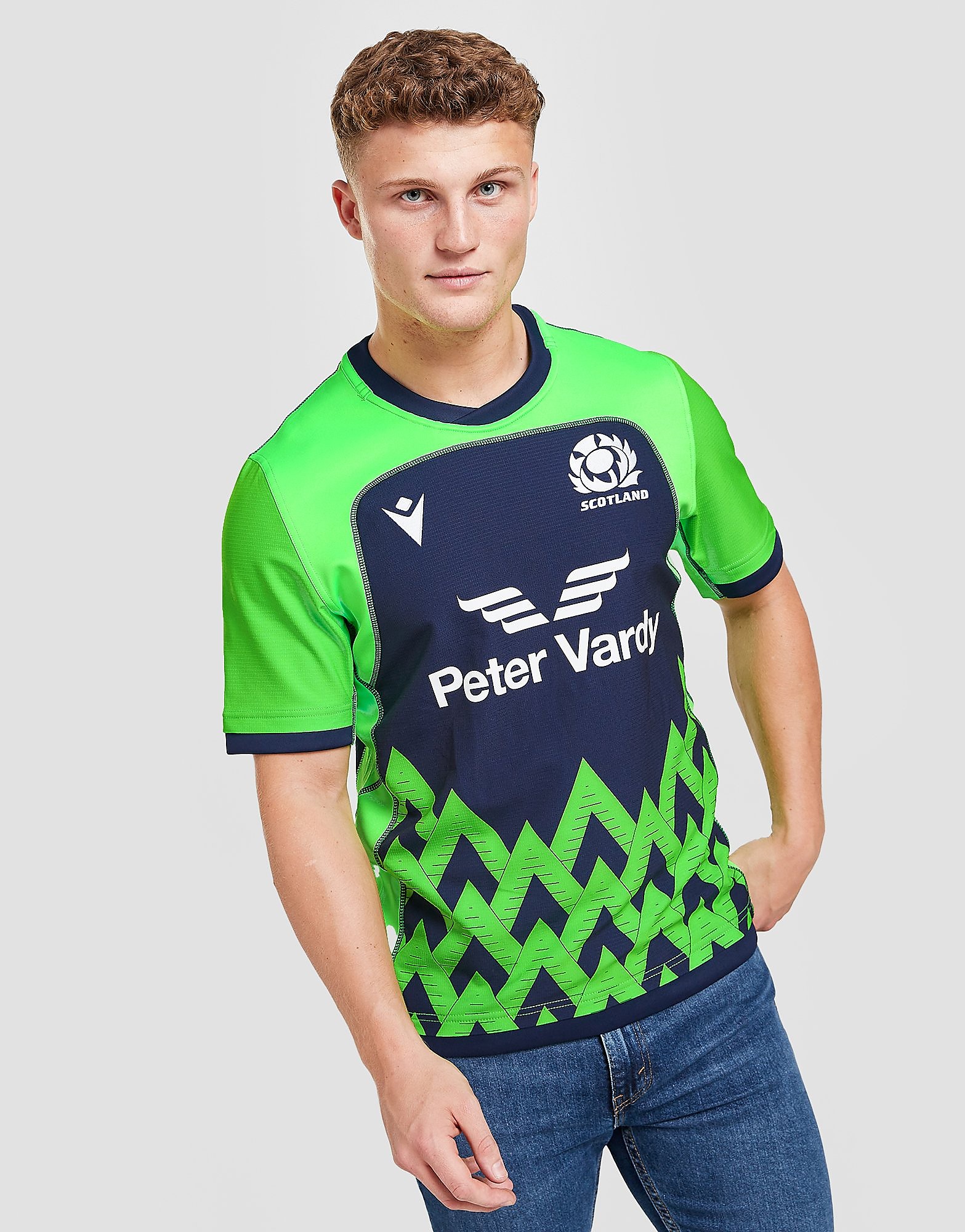 

Macron Scotland Rugby Training Shirt - Green - Mens, Green