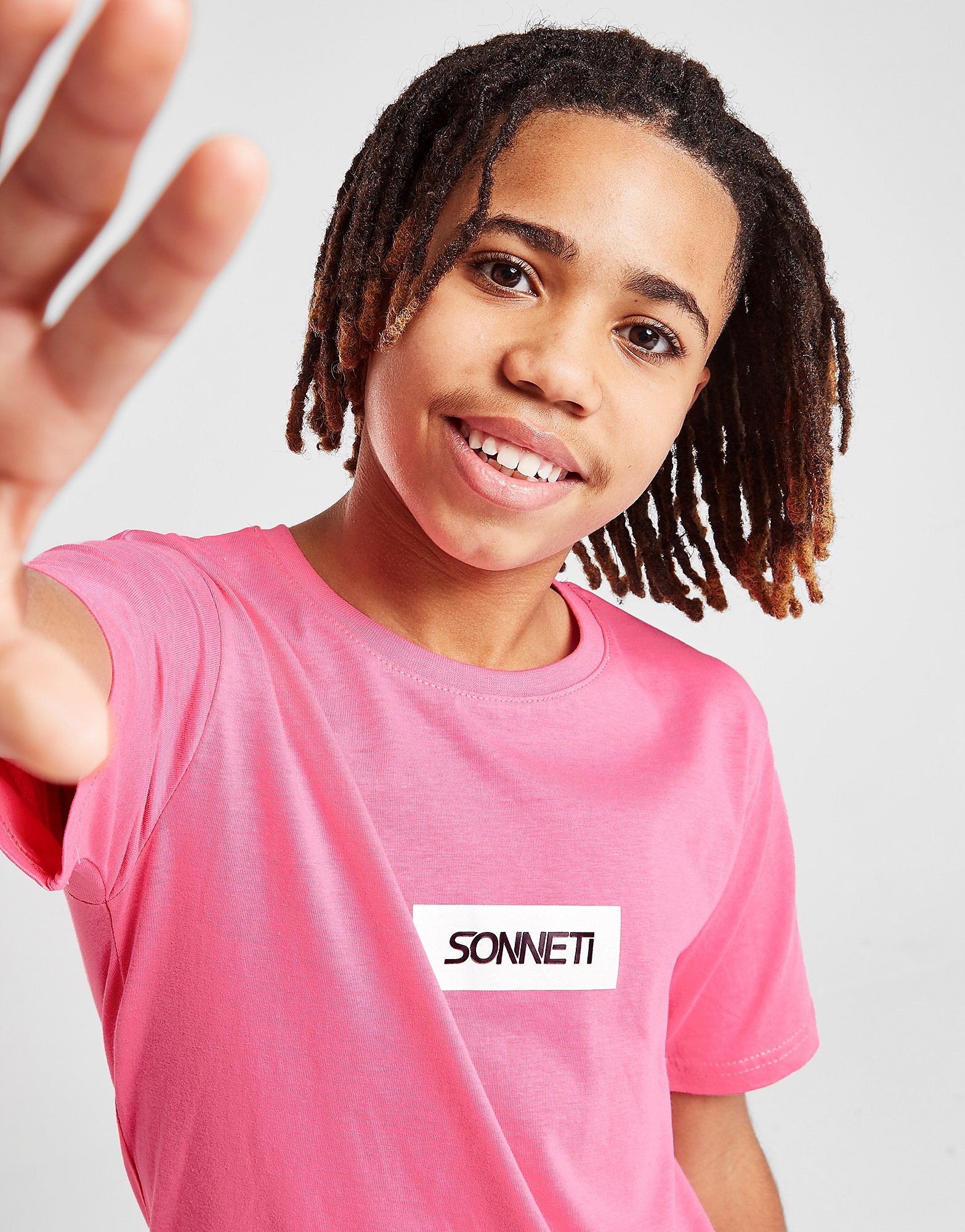 

Sonneti Box Logo T-Shirt Junior - Pink - Kids, Pink