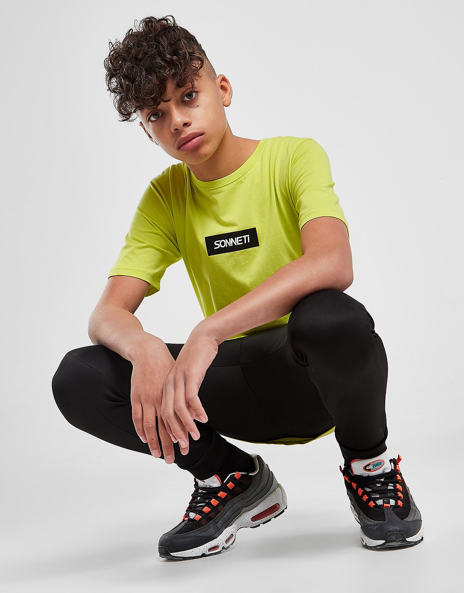 

Sonneti Box Logo T-Shirt Junior - Green - Kids, Green