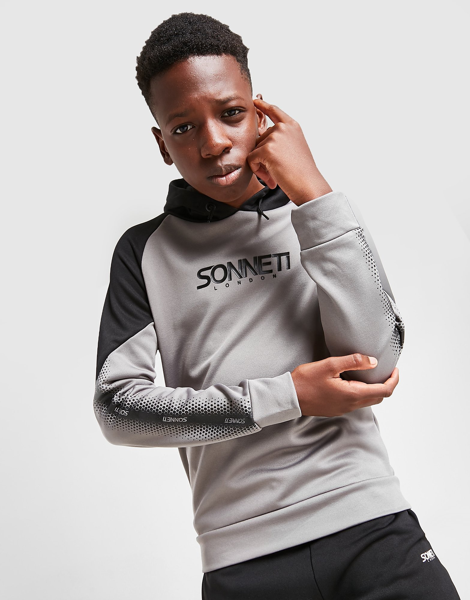 

Sonneti Oslo Poly Hoodie Junior - Black - Kids, Black