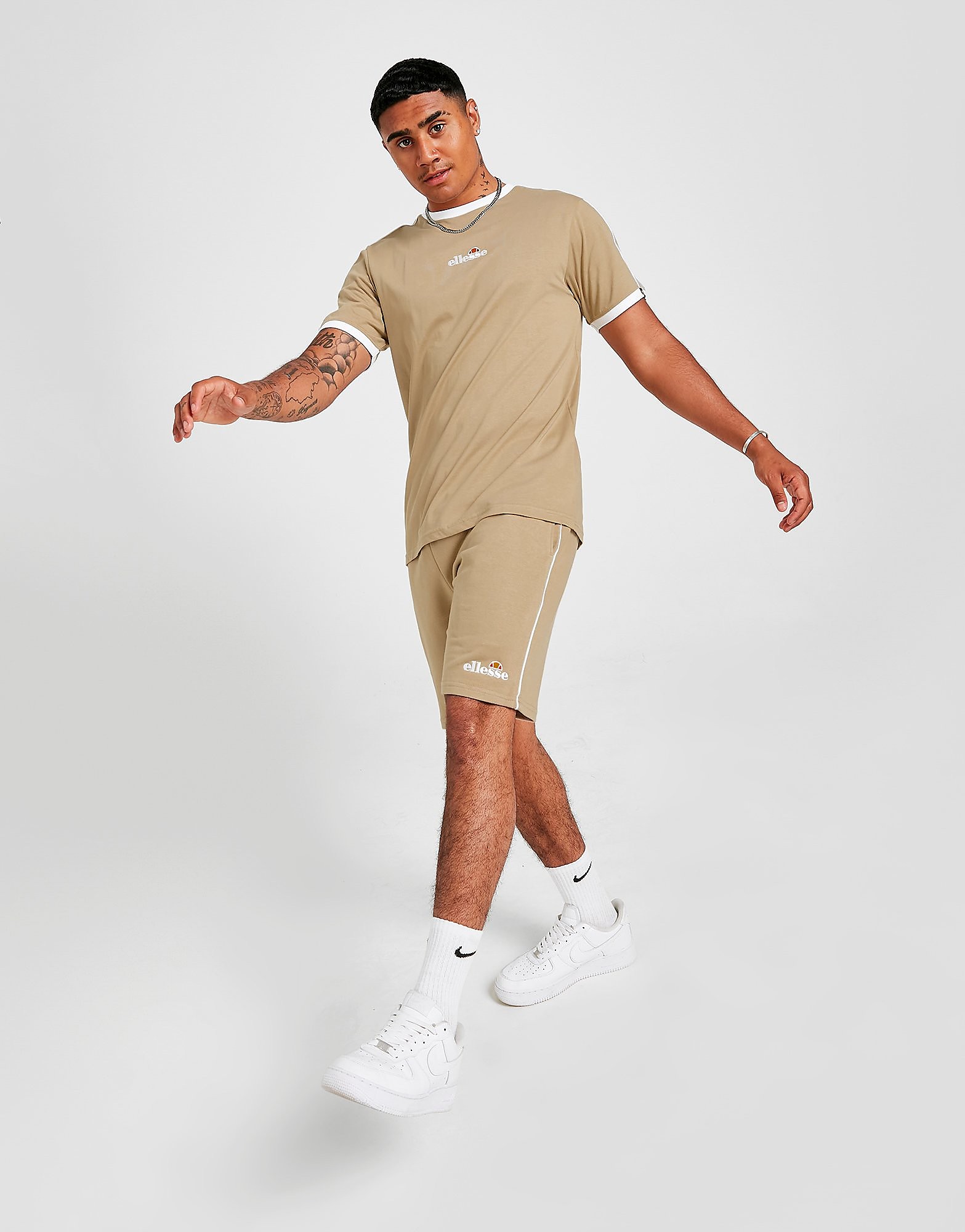 

Ellesse Lissao French Terry Shorts - Beige - Mens, Beige
