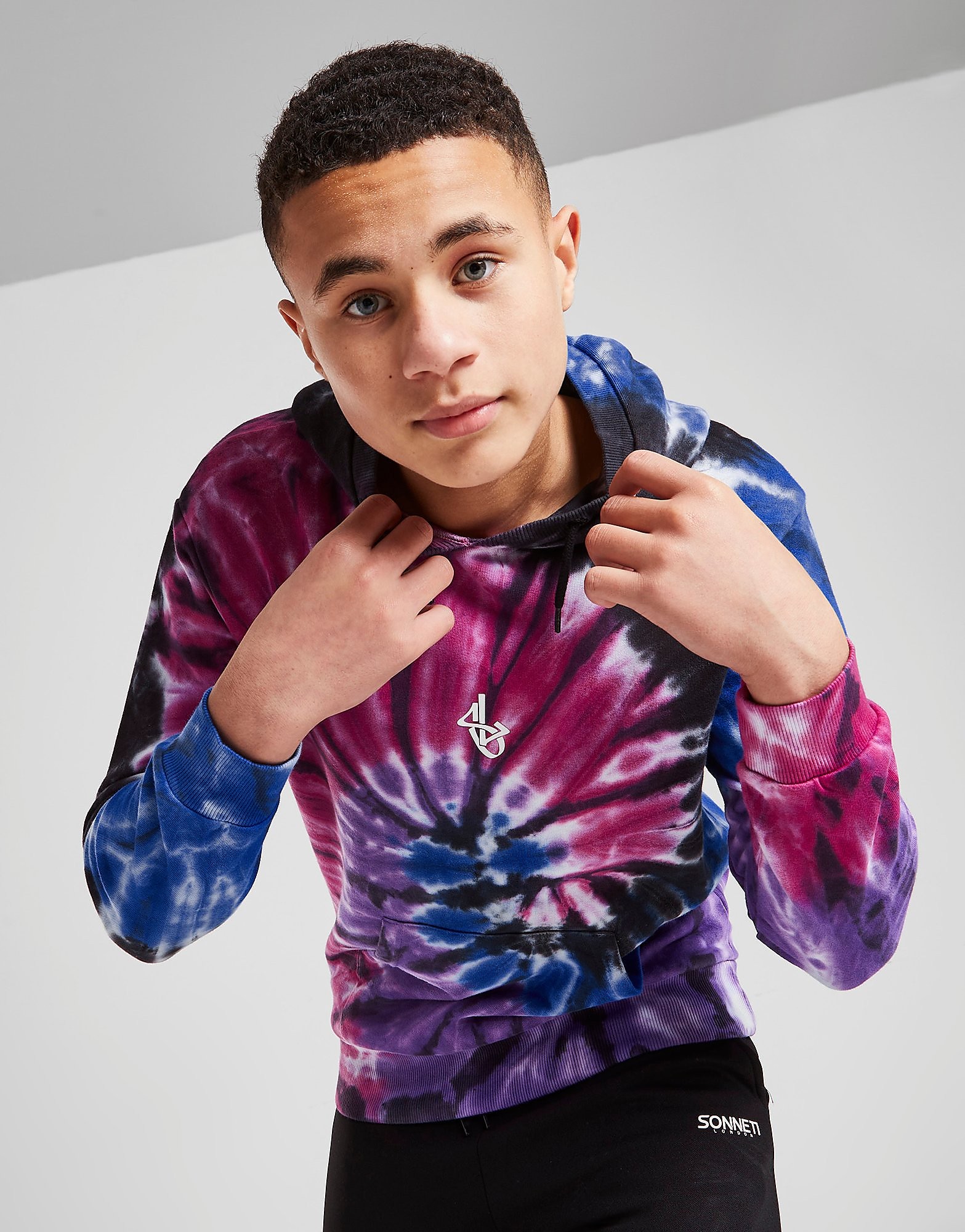 

Sonneti Spiral Overhead Hoodie Junior - Multi Coloured - Kids, Multi Coloured