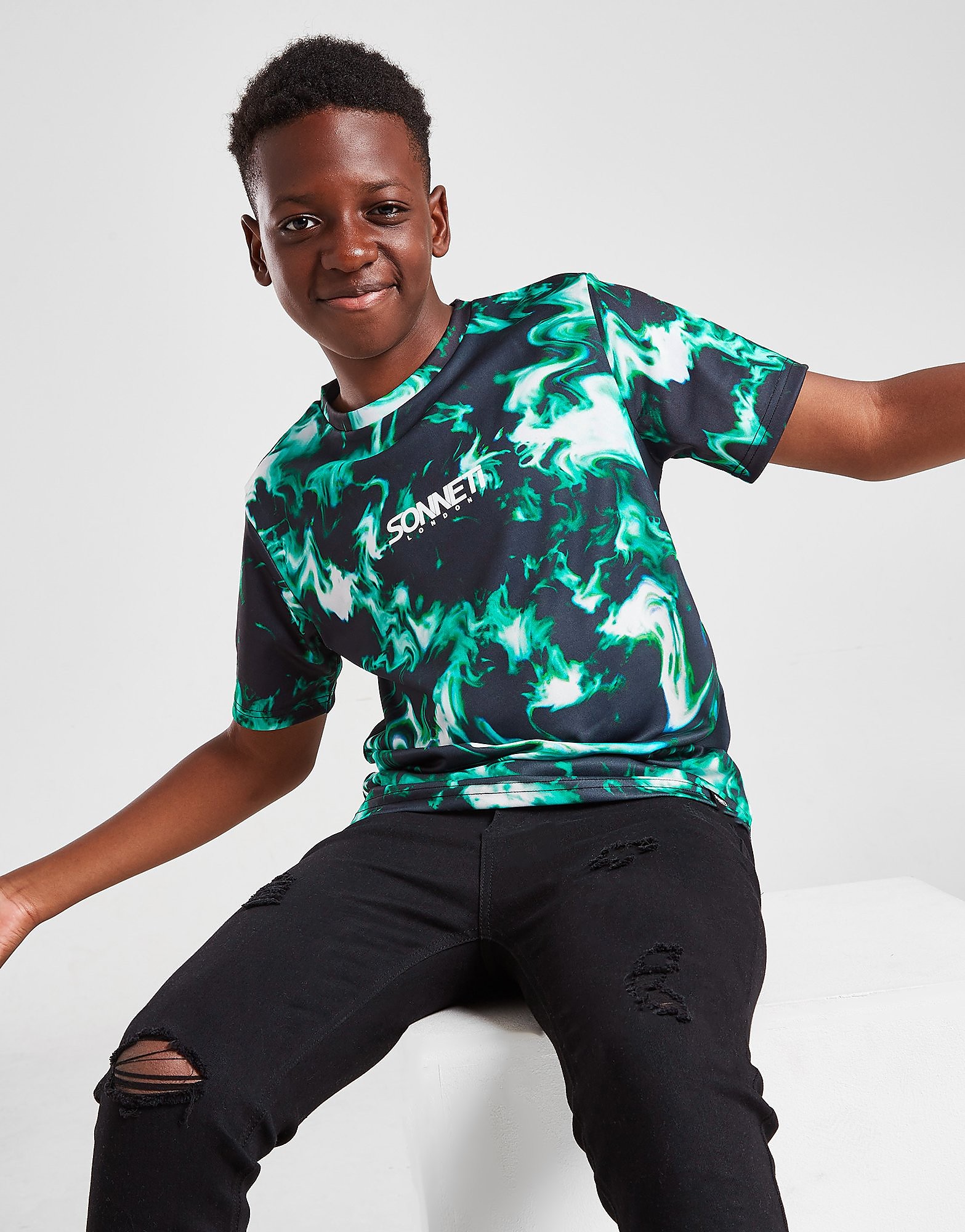 

Sonneti Kaleidoscope T-Shirt Junior - Green - Kids, Green