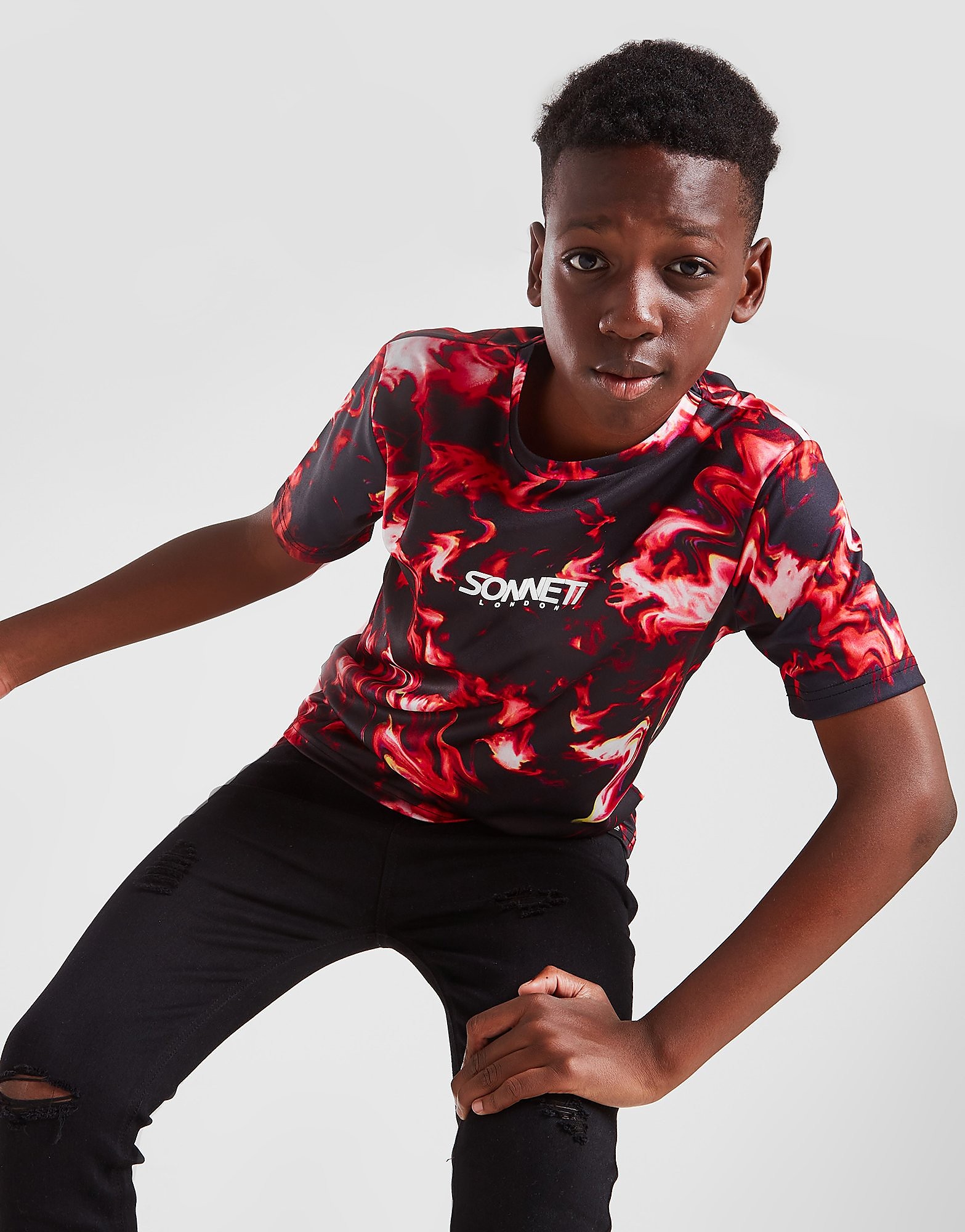 

Sonneti Kaleidoscope T-Shirt Junior - Red - Kids, Red