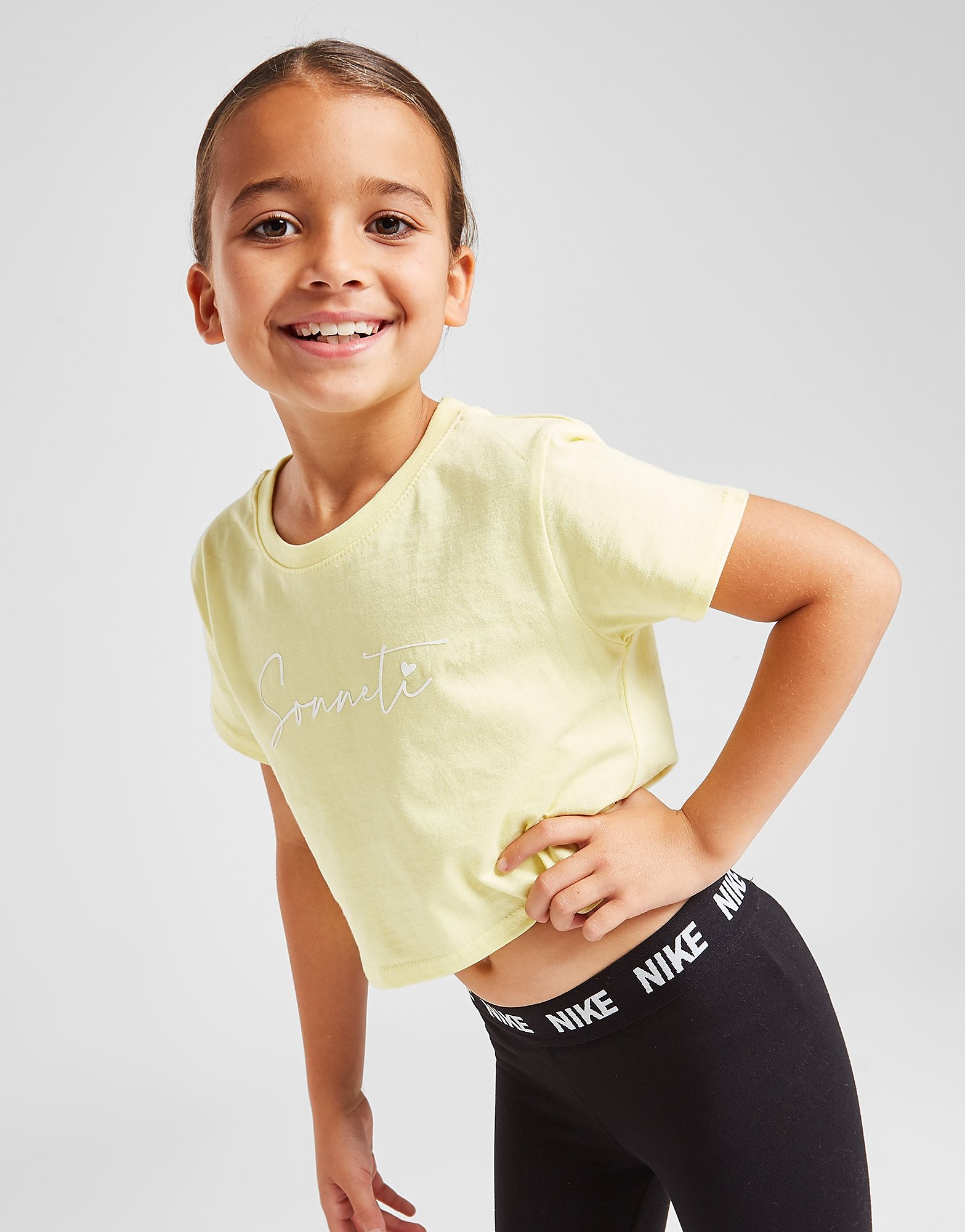

Sonneti Girls' Mini Essential Crop T-Shirt Children - Yellow - Kids, Yellow
