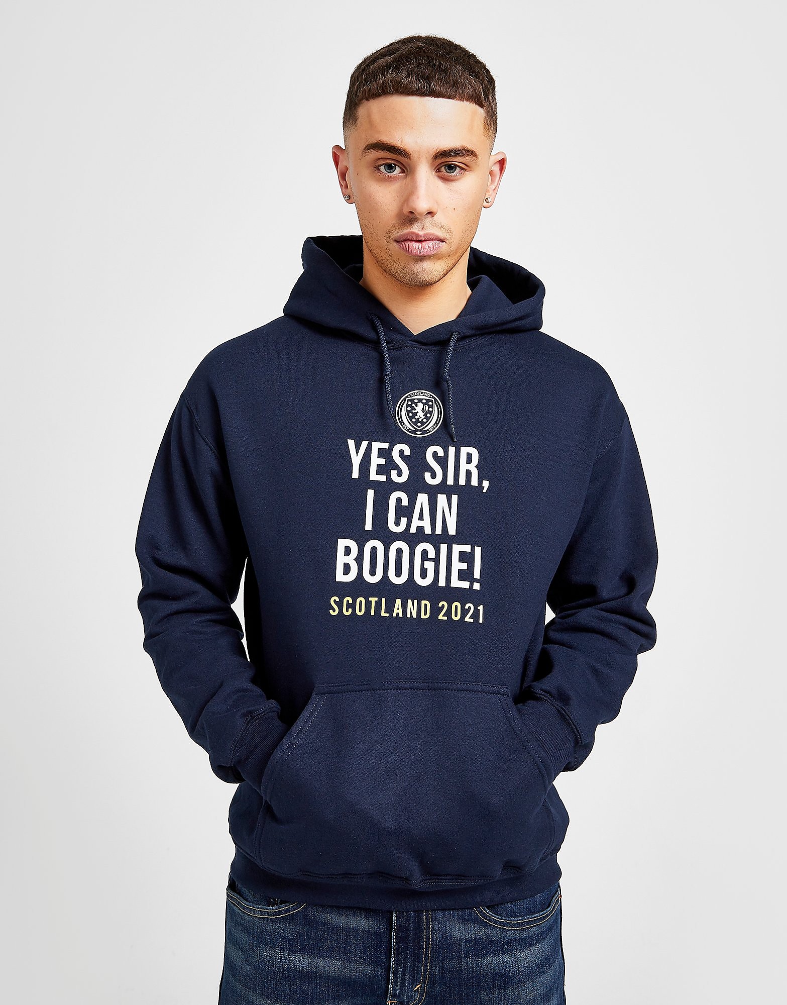

Official Team Scotland Yes Sir, I Can Boogie Hoodie - Navy - Mens, Navy
