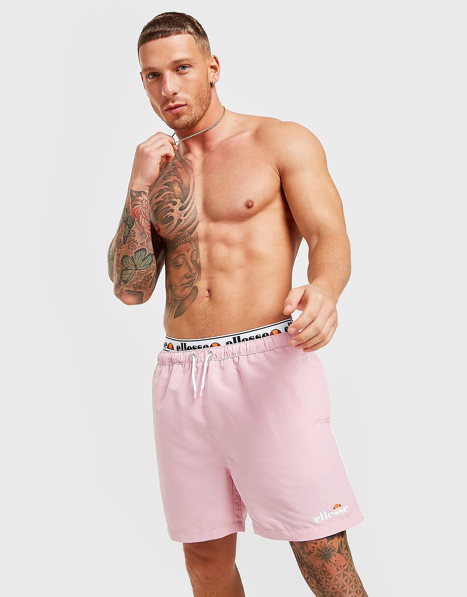 

Ellesse Fredino Swim Shorts - Only at JD - Pink - Mens, Pink
