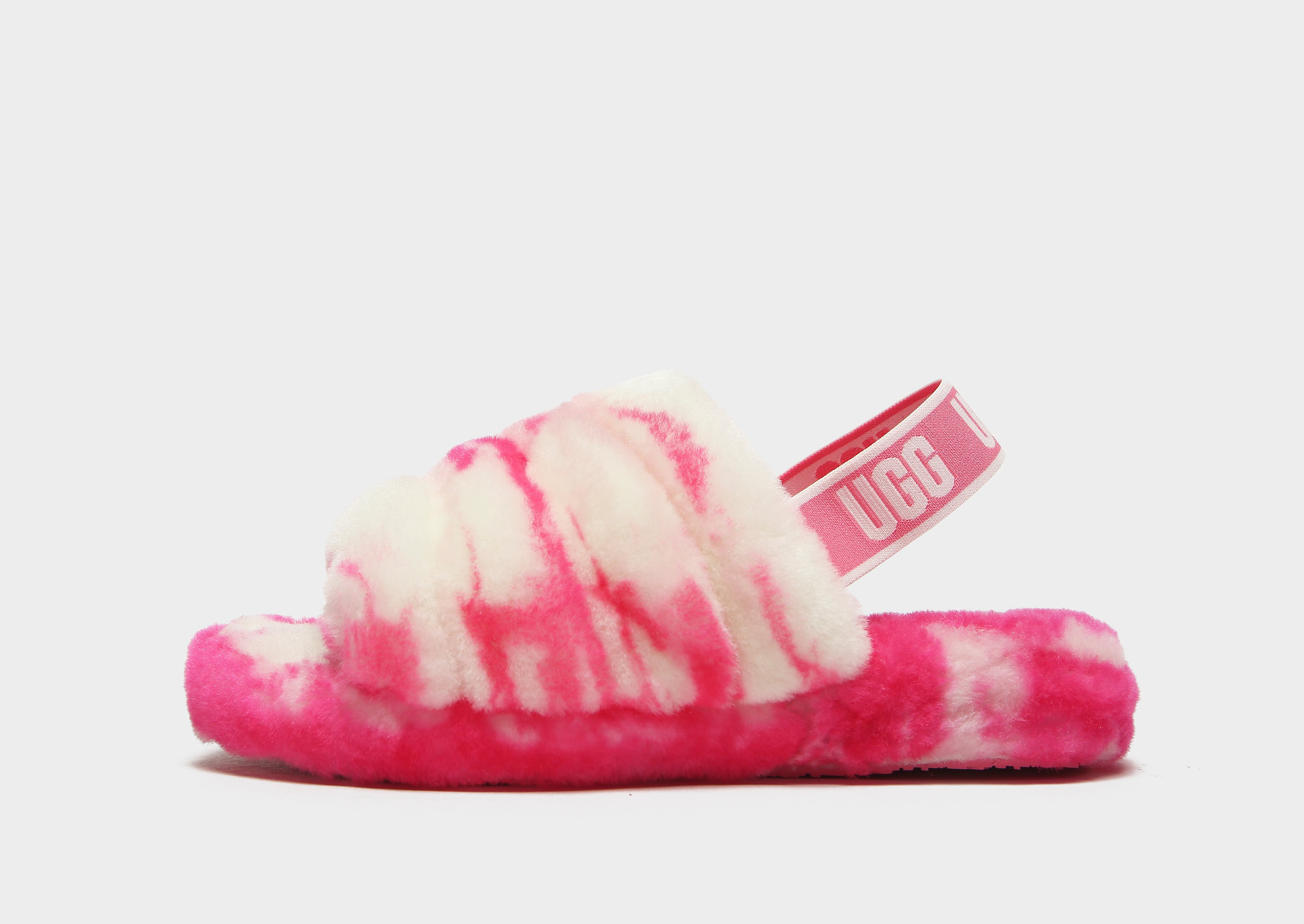 

UGG Fluff Yeah Marble Slides Children - Pink - Kids, Pink