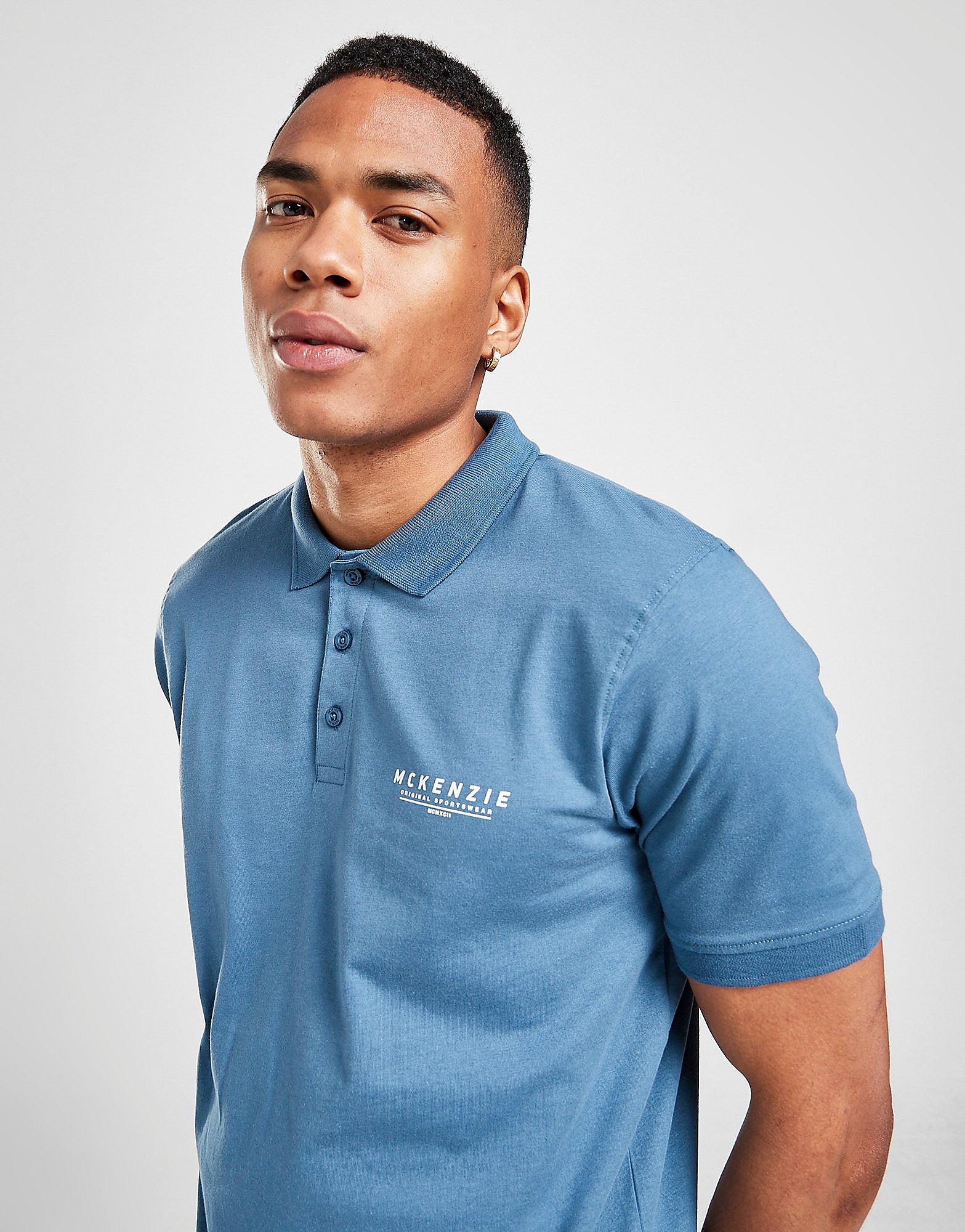 

McKenzie Essential Polo Shirt - Only at JD - Blue - Mens, Blue
