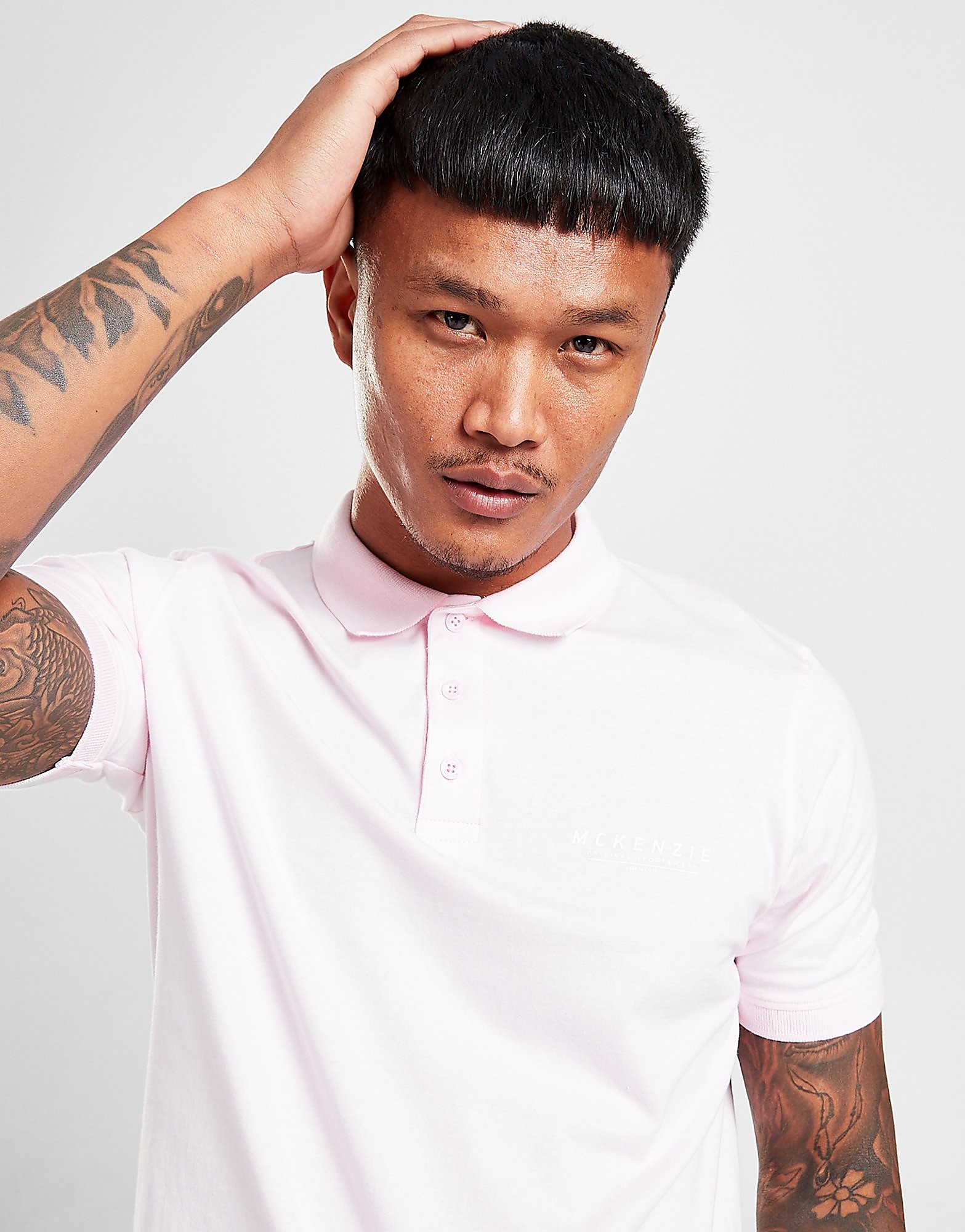 

McKenzie Essential Polo Shirt - Only at JD - Pink - Mens, Pink