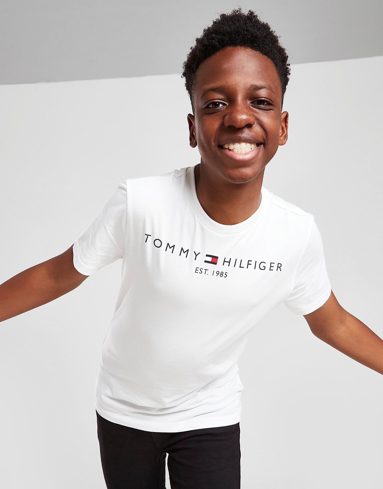 

Tommy Hilfiger Essential T-Shirt Junior - White - Kids, White