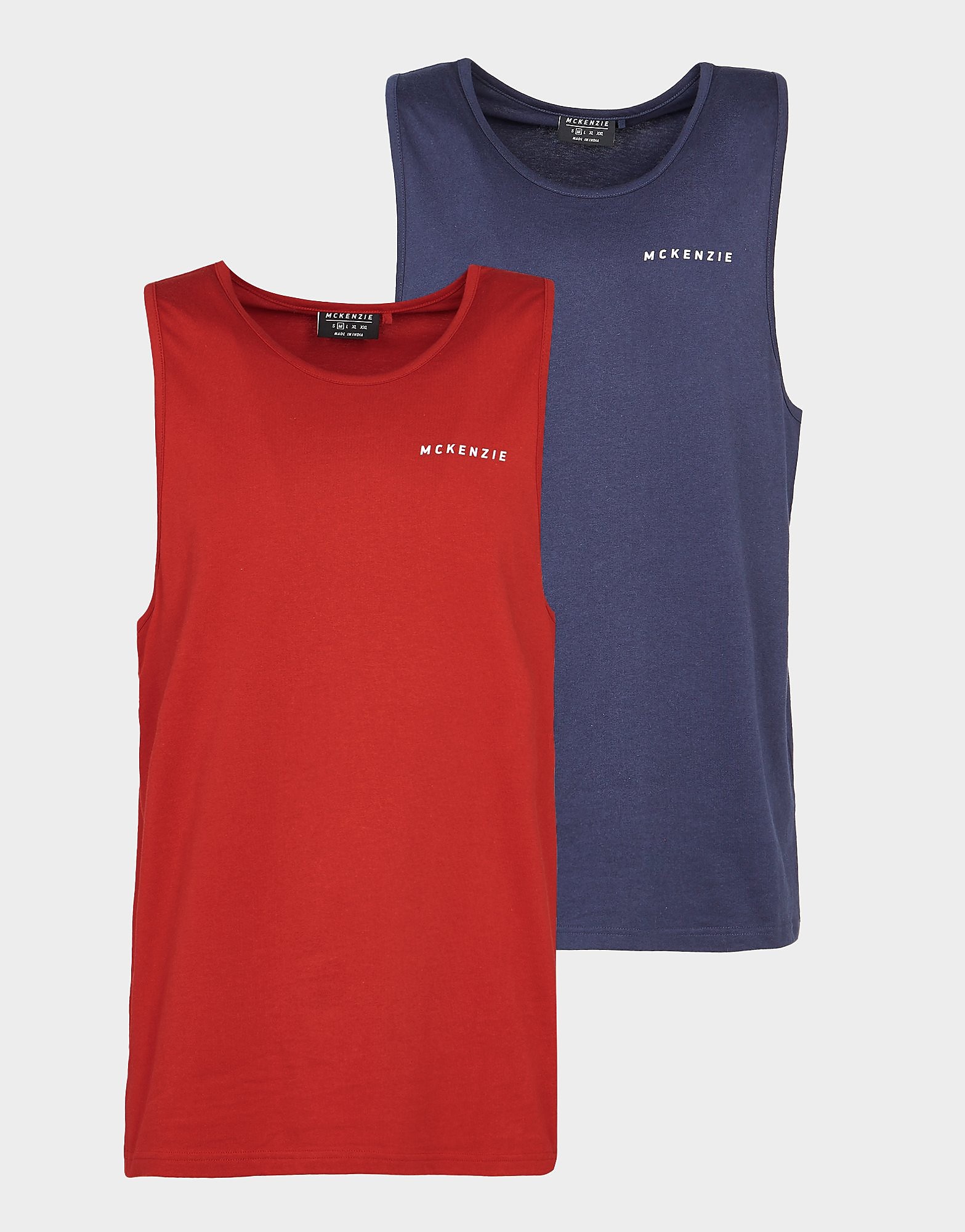 

McKenzie 2-Pack Essential Vests - Only at JD - Red/Navy - Mens, Red/Navy
