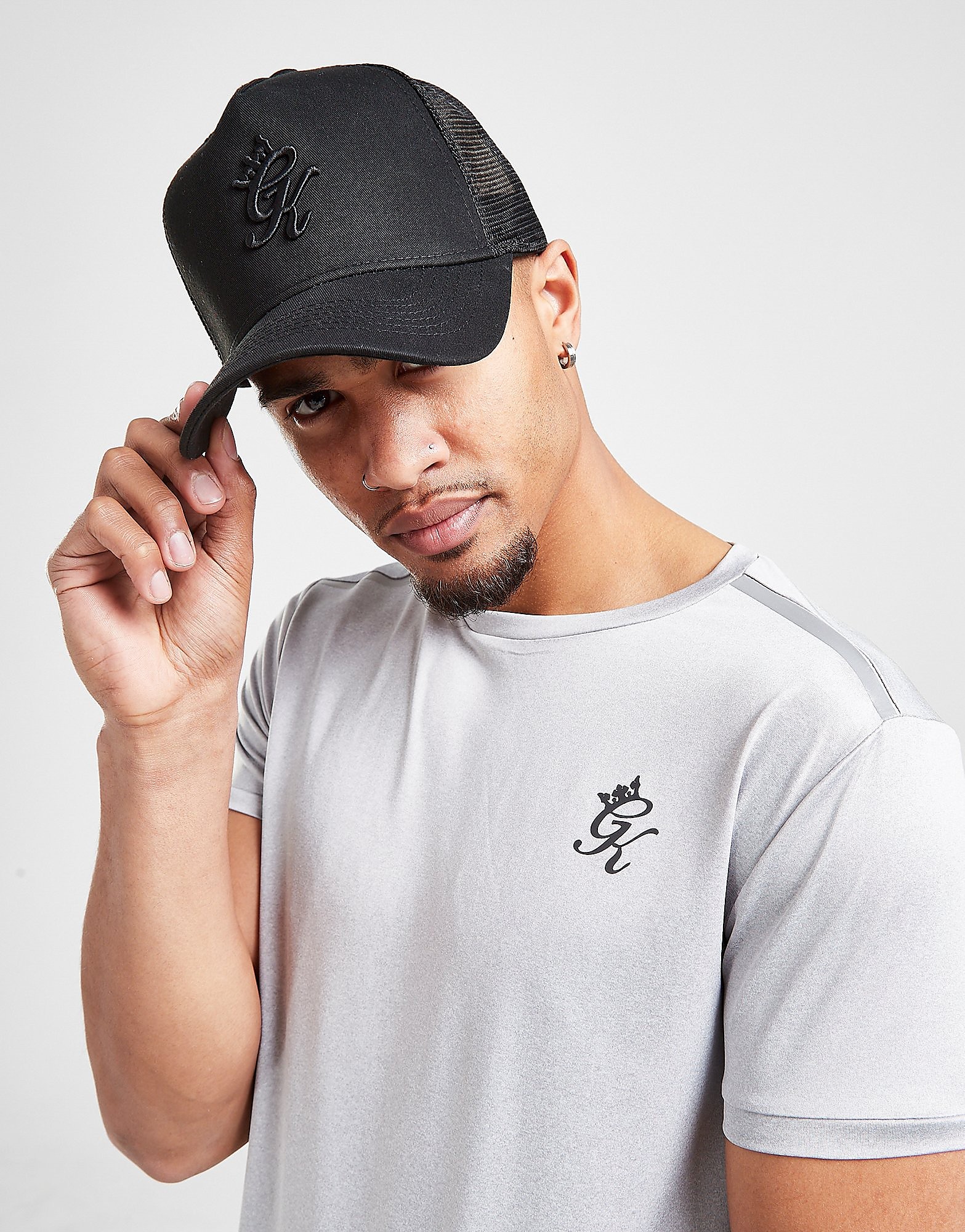 

Gym King Gourlay Trucker Cap - Black - Womens, Black