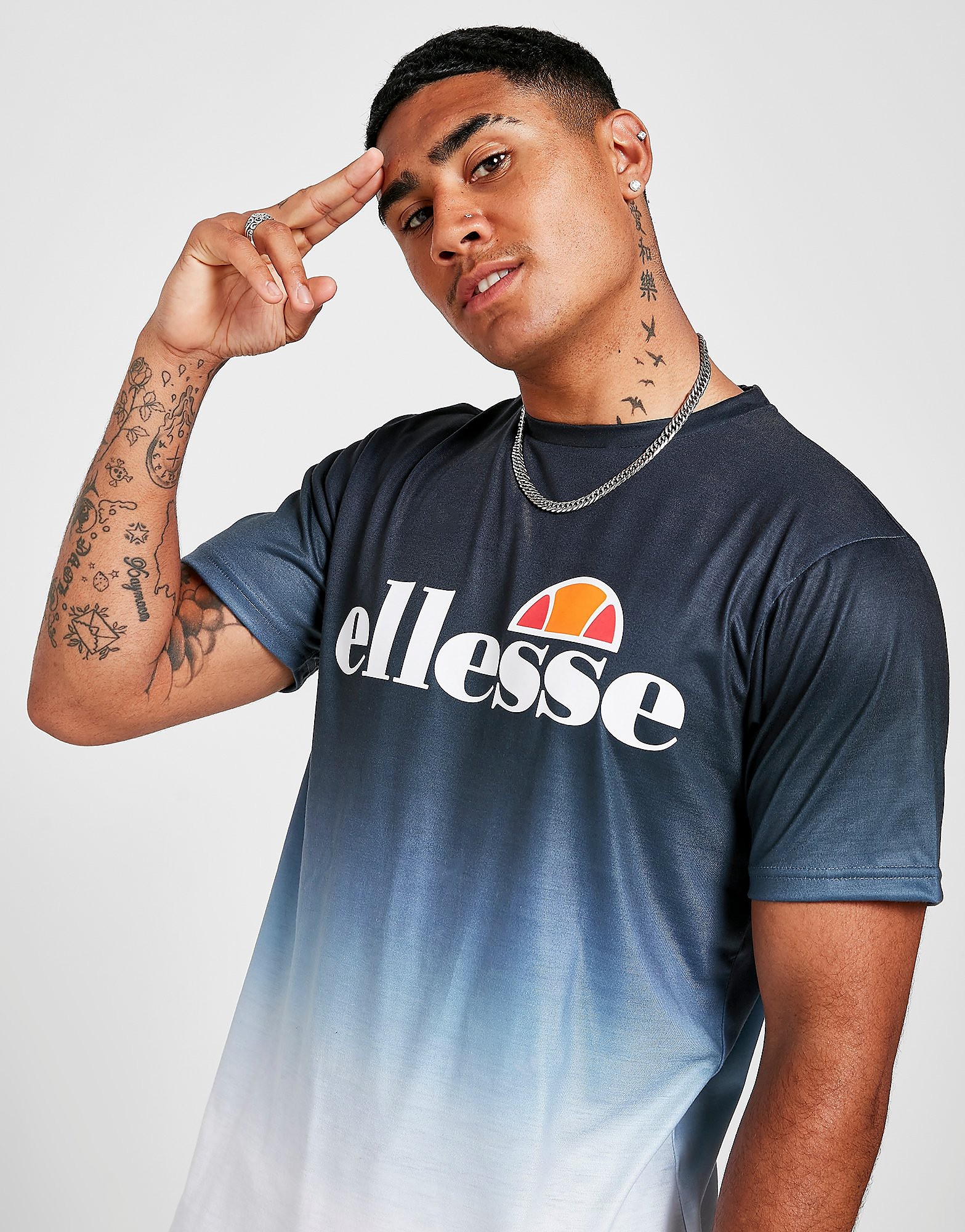 

Ellesse Fadenti T-Shirt - Only at JD - Navy - Mens, Navy