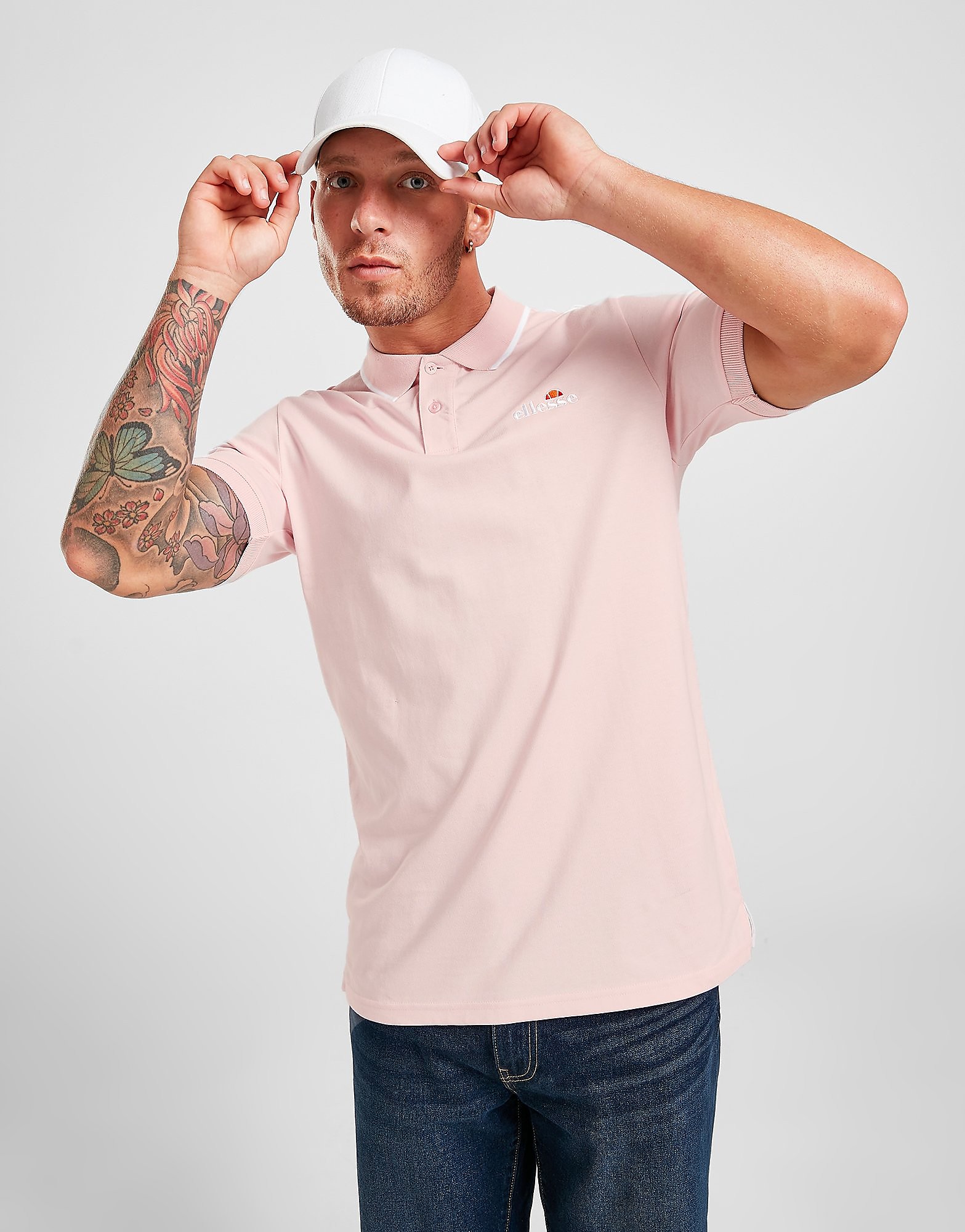

Ellesse Zarlero Polo Shirt - Only at JD - Pink - Mens, Pink