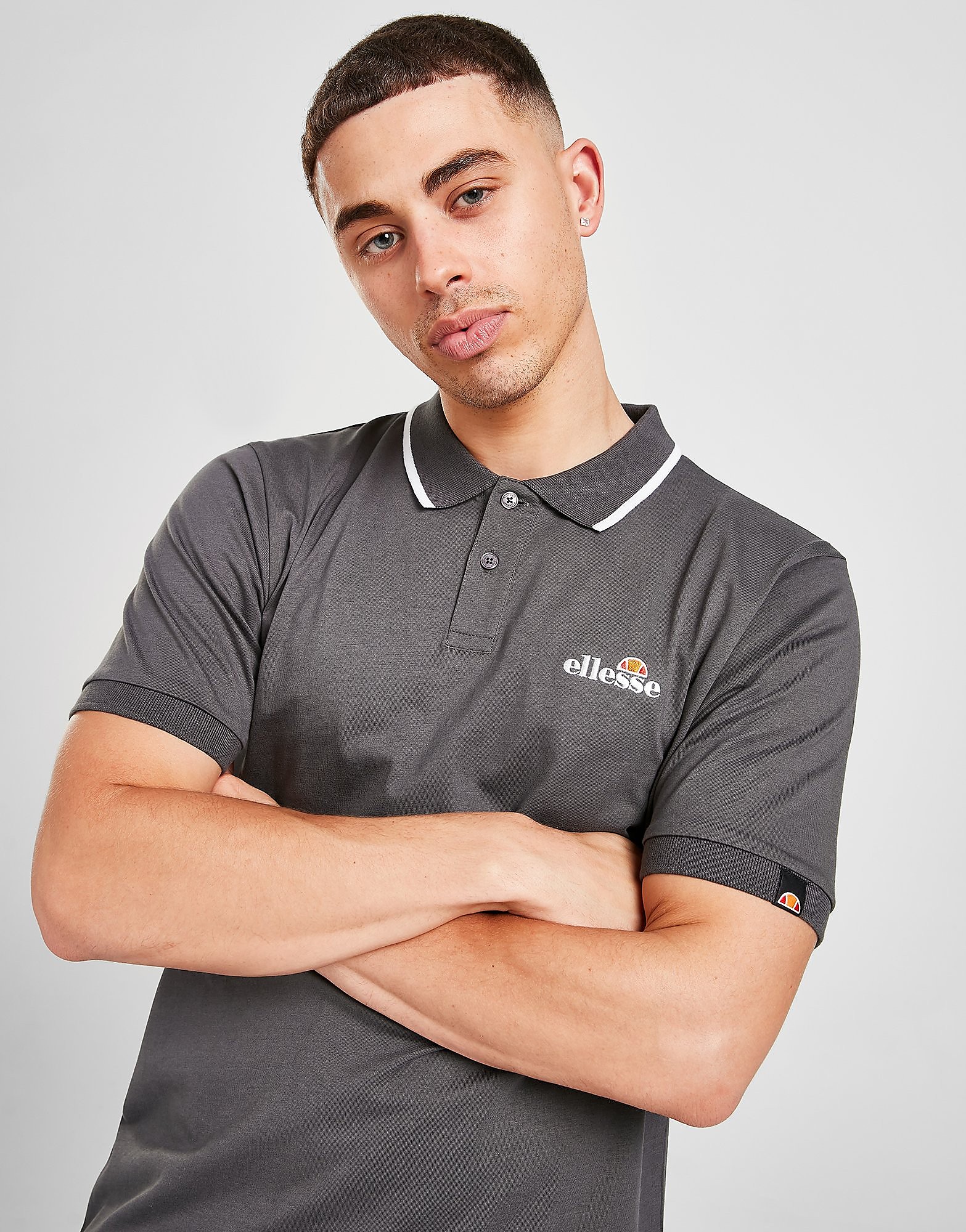 

Ellesse Zarlero Polo Shirt - Only at JD - Grey - Mens, Grey
