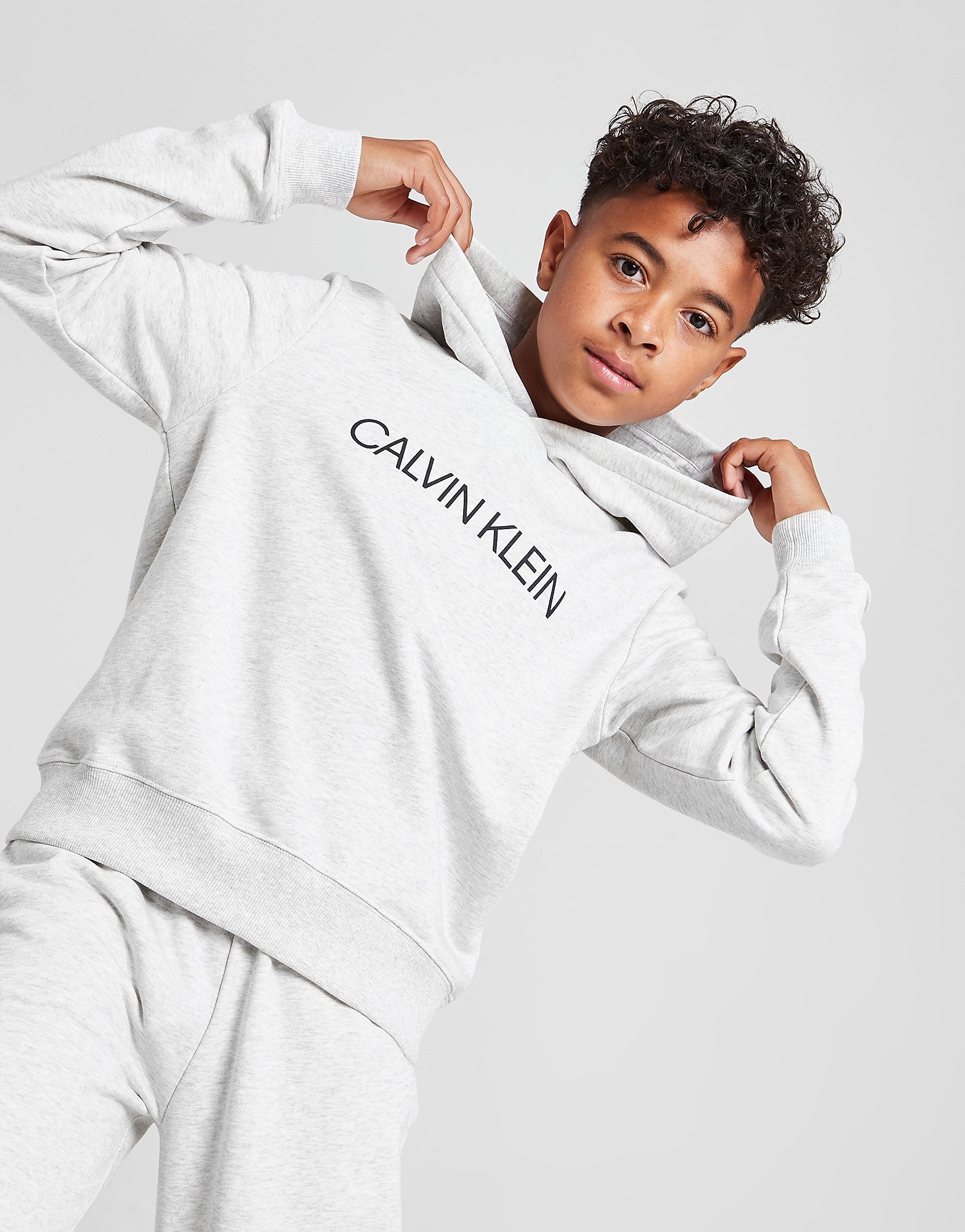 

Calvin Klein Logo Tracksuit - Grey - Kids, Grey