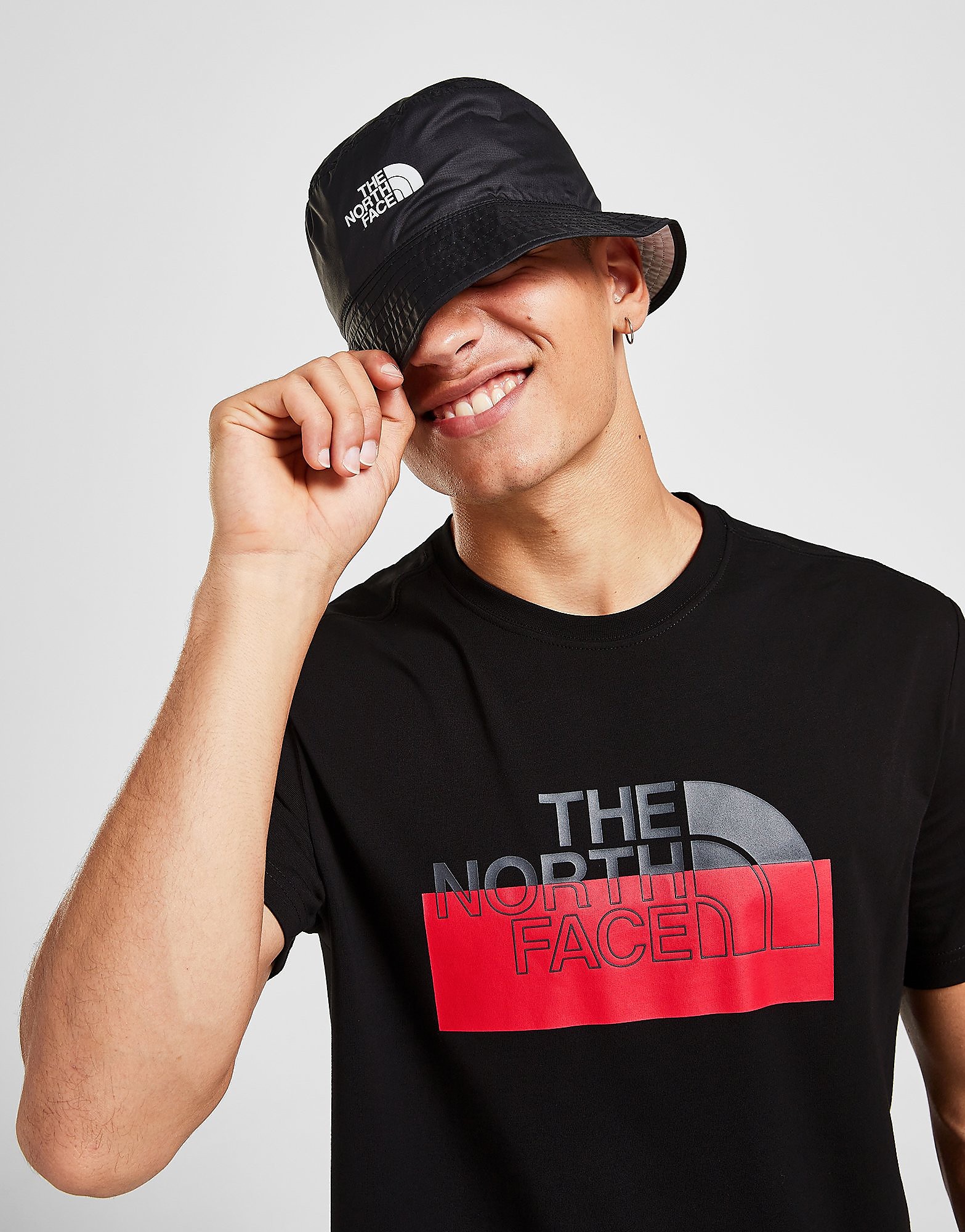 The North Face Cover T-Shirt - Only at JD - Black - Mens, Black