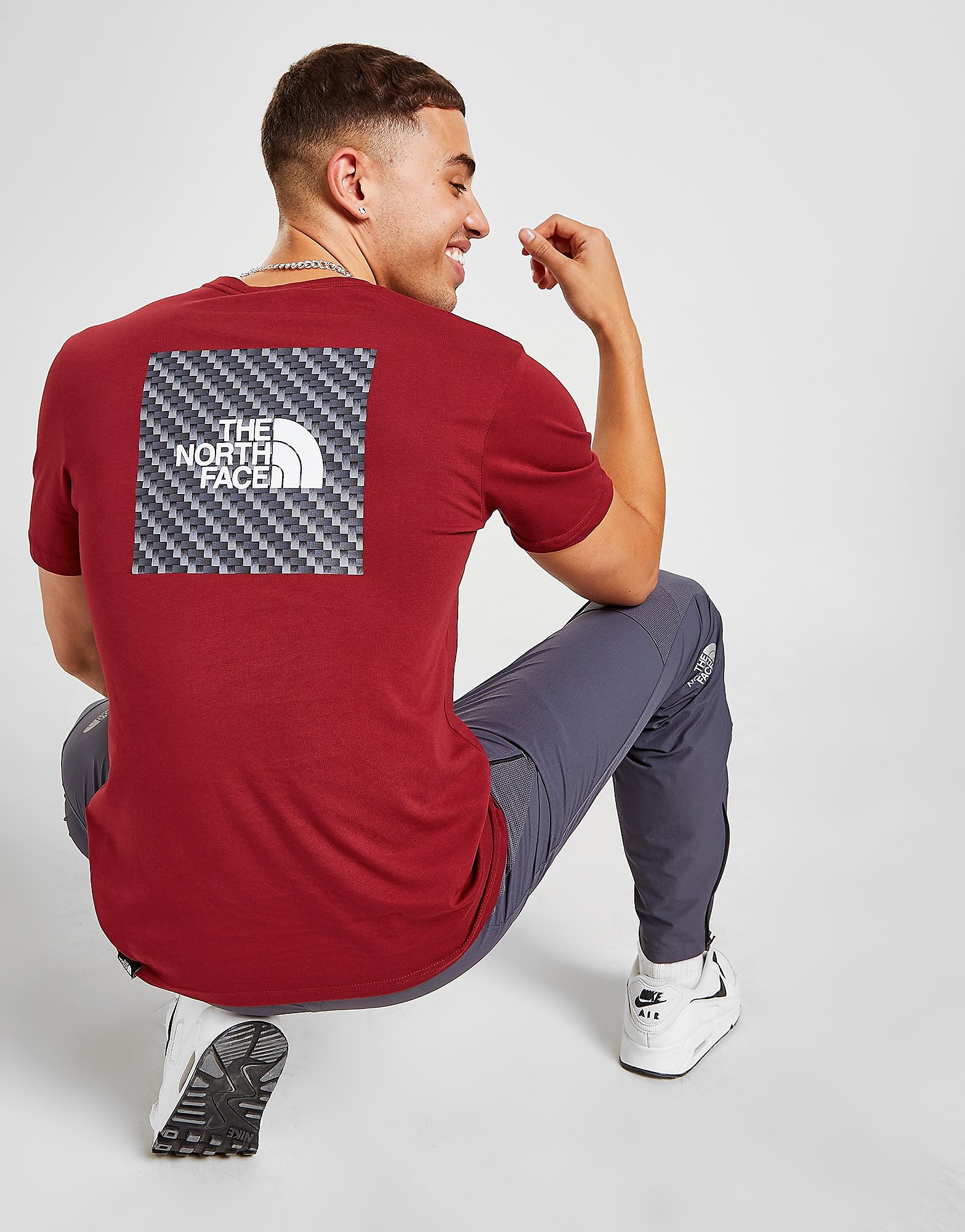 

The North Face Carbon Box T-Shirt - Only at JD - Red - Mens, Red