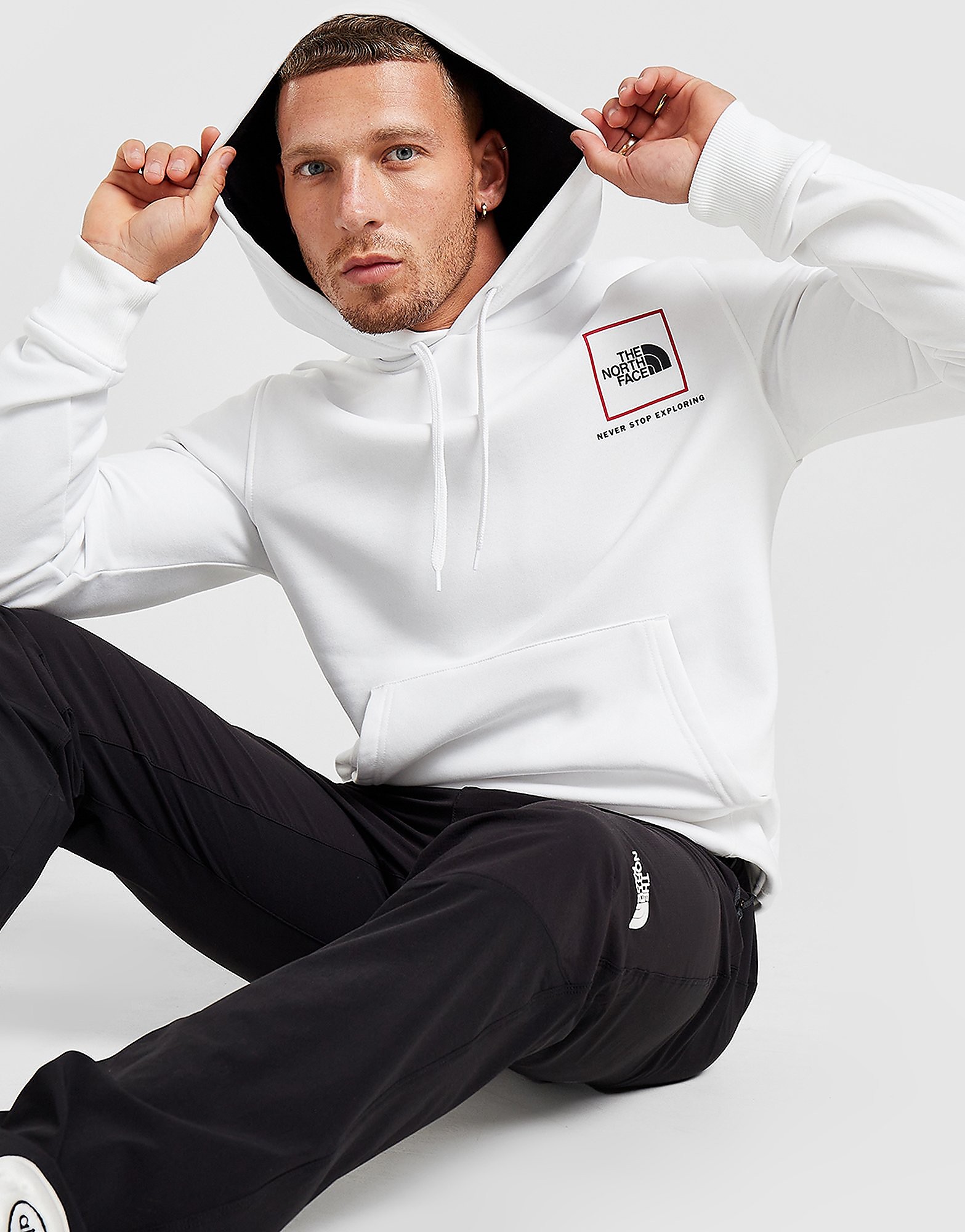

The North Face Globe Hoodie - Only at JD - White - Mens, White