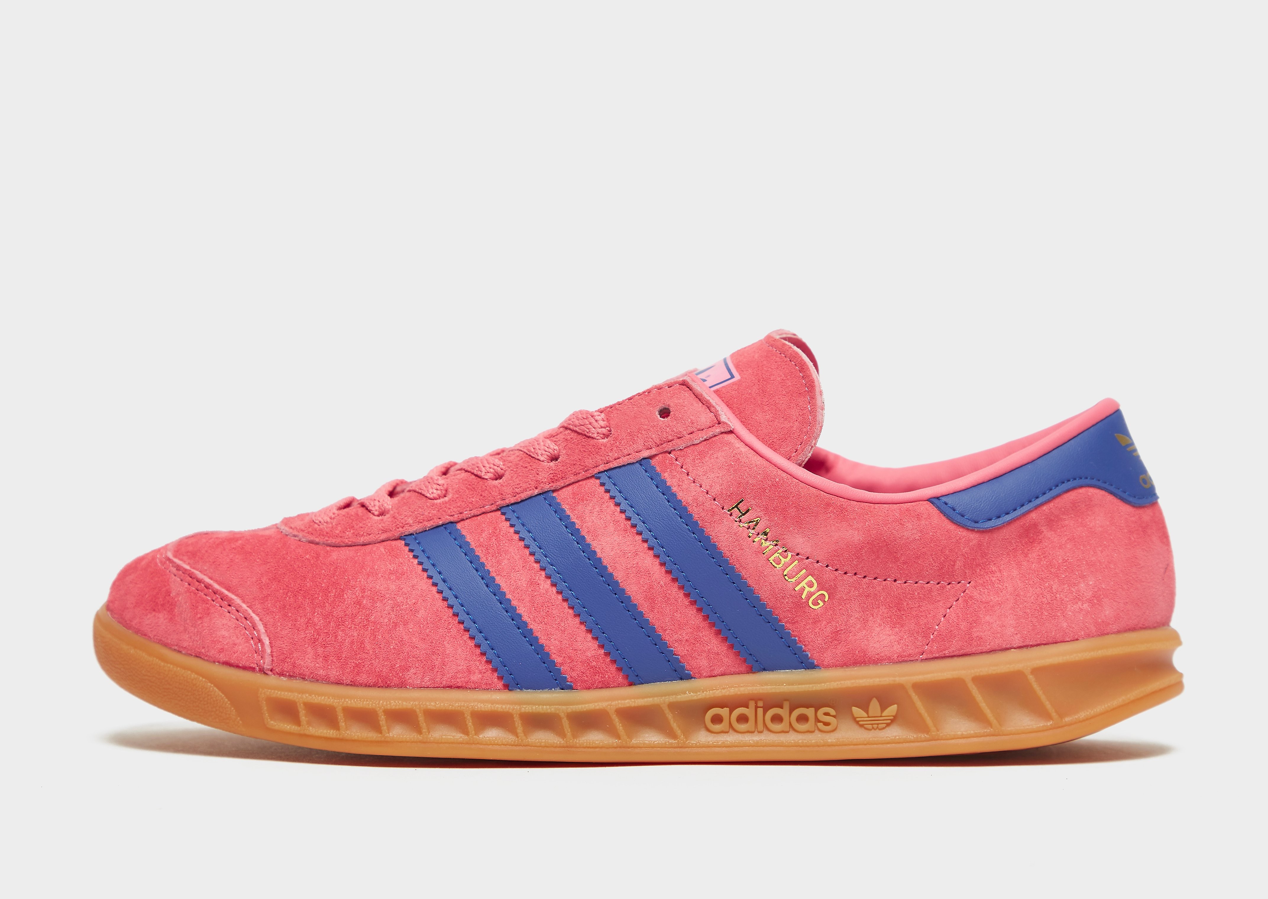 

adidas Originals Hamburg - Pink/Blue - Mens, Pink/Blue