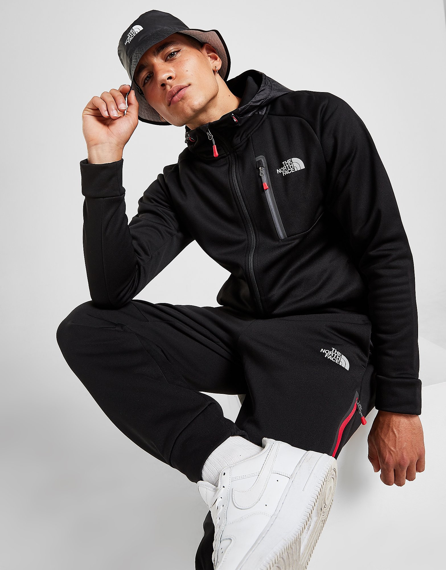 

The North Face Full Zip Mittelegi Hoodie - Only at JD - Black - Mens, Black