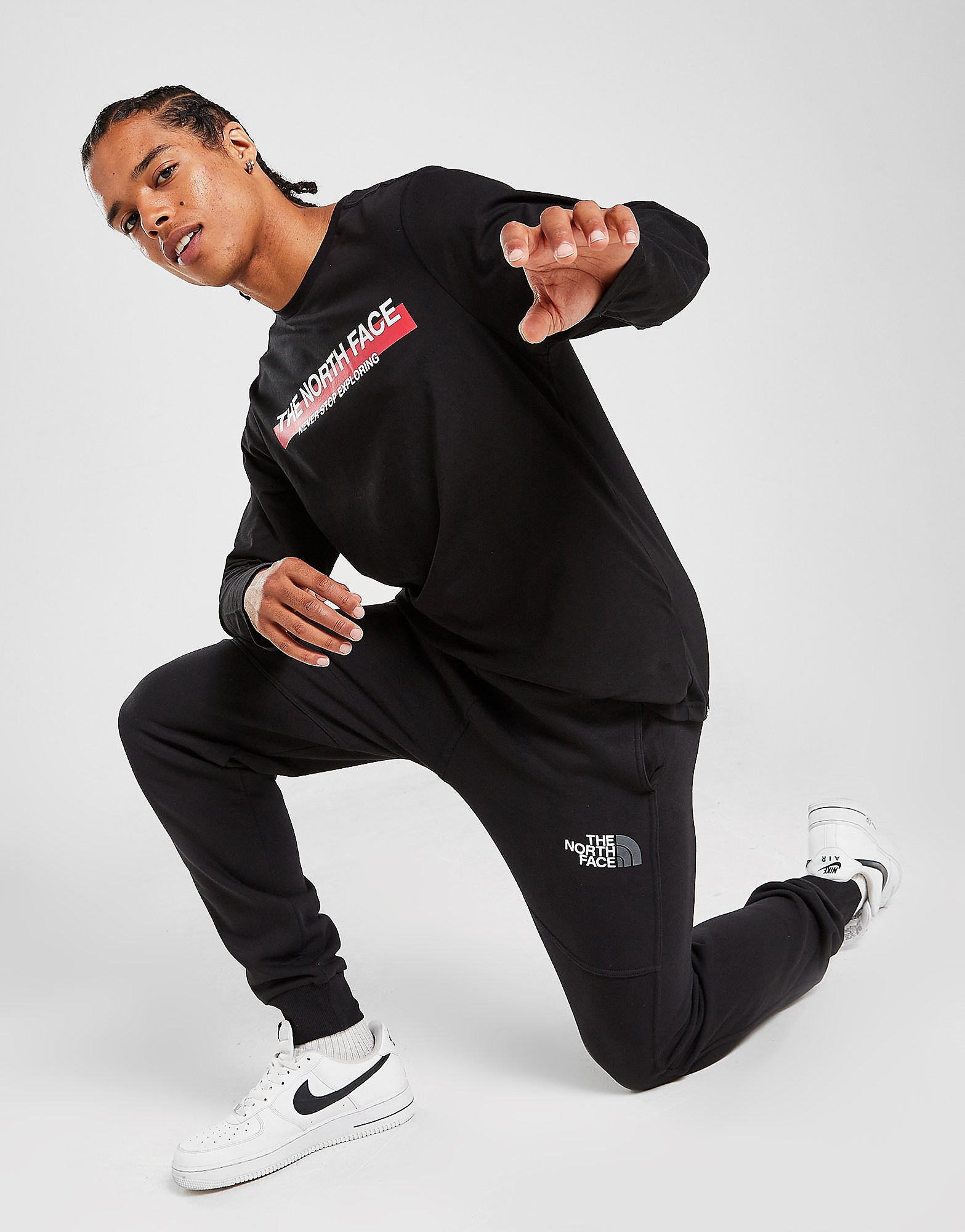 

The North Face Core Fleece Joggers - Only at JD - Black - Mens, Black