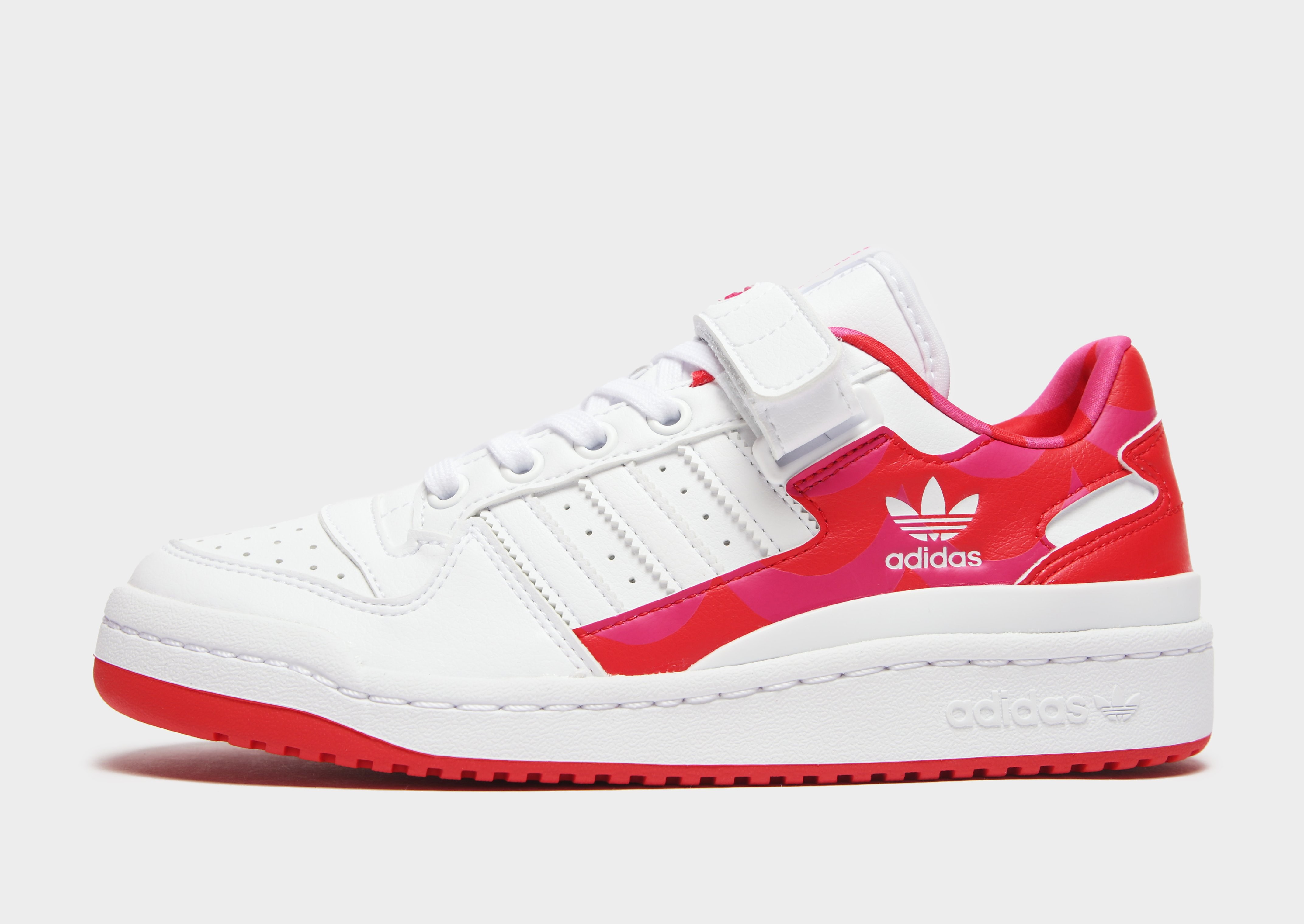 

adidas Originals Forum Low Women's - Team Real Magenta / Vivid Red / Cloud White, Team Real Magenta / Vivid Red / Cloud White