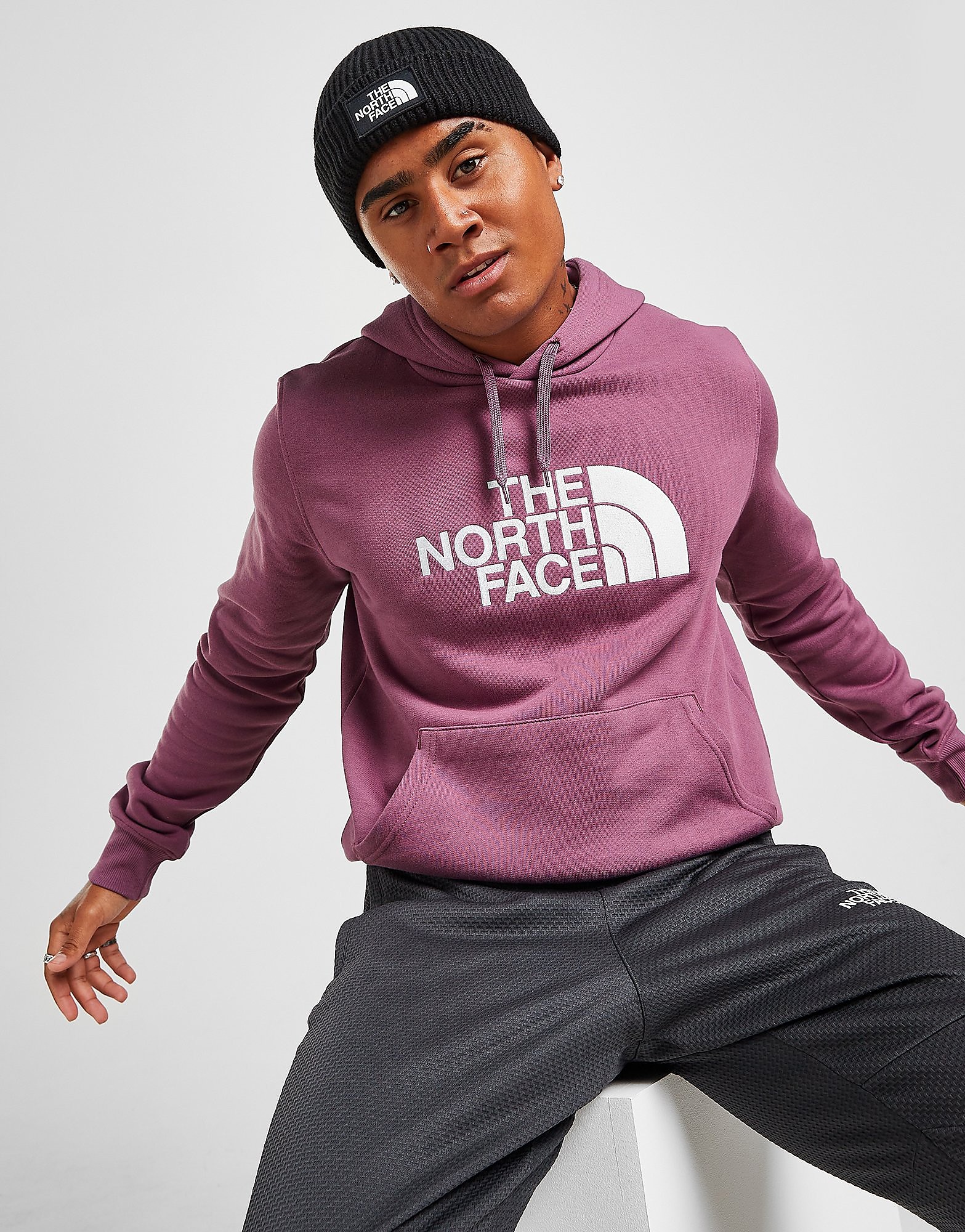 

The North Face Drew Peak Hoodie Men's - Pink, Pink