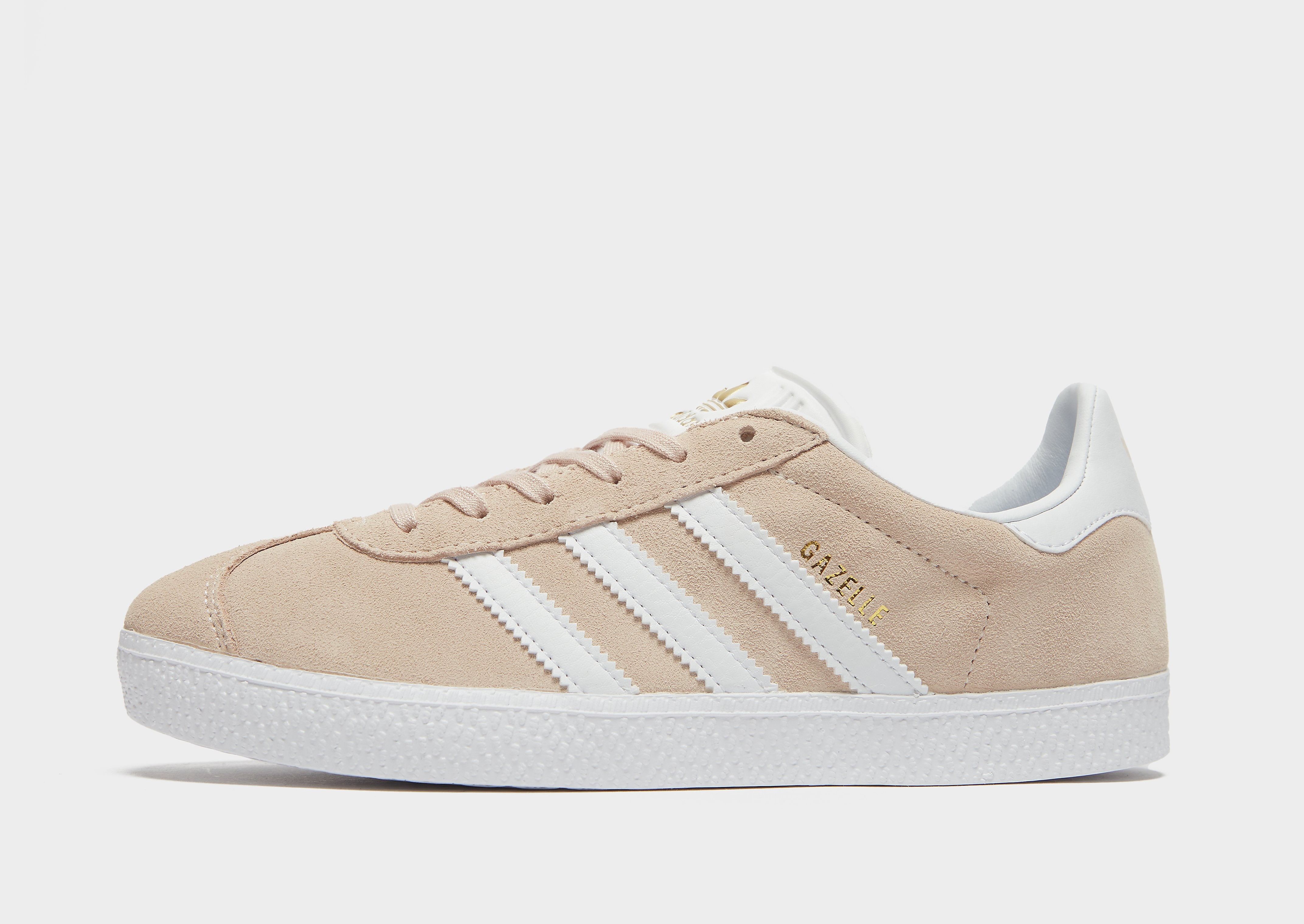 

adidas Originals Gazelle Junior - Pink Tint / Cloud White / Cloud White/PINK/WHT/WHT - Kids, Pink Tint / Cloud White / Cloud White/PINK/WHT/WHT